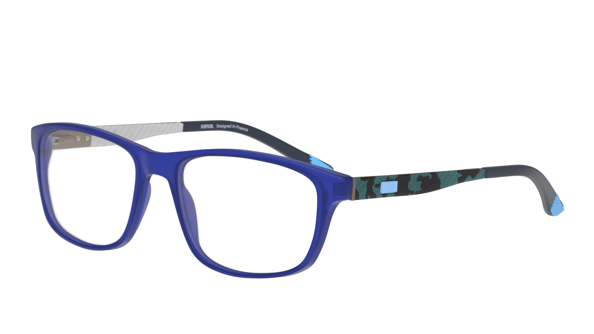 Angle_Left01 Unofficial UNOM0093 Glasses Transparent / Blue