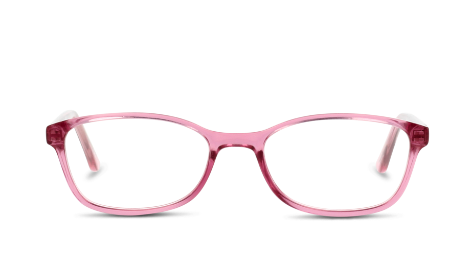 Front Seen Kids SN KK01 (PP) Children's Glasses Transparent / Pink