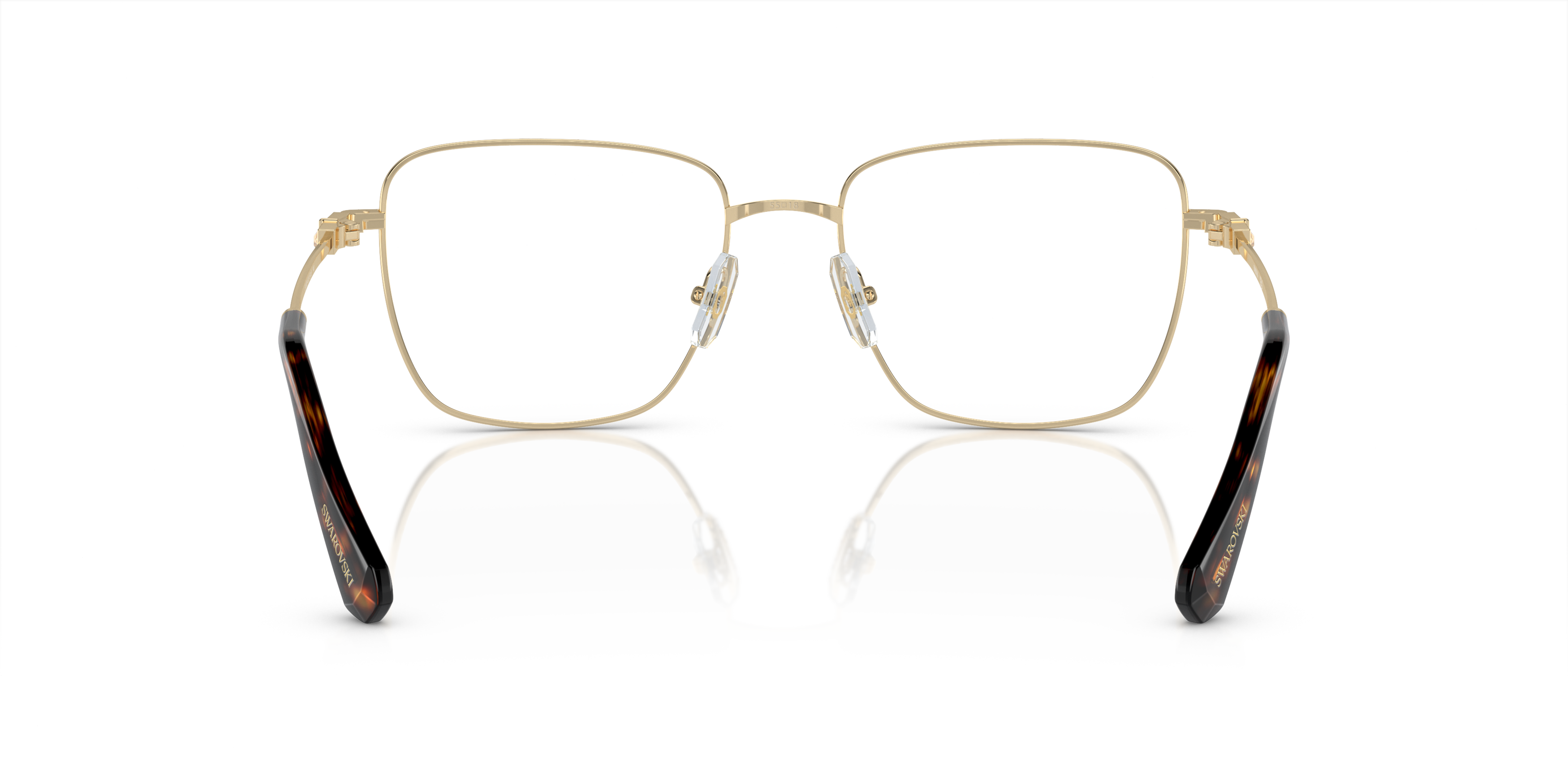 Detail02 Swarovski SK 1003 Glasses Transparent / Gold