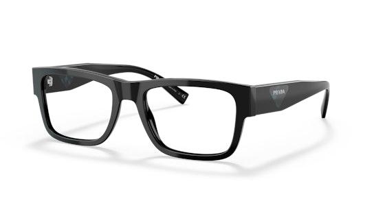 Prada PR 15YV (1AB1O1) Glasses Transparent / Black
