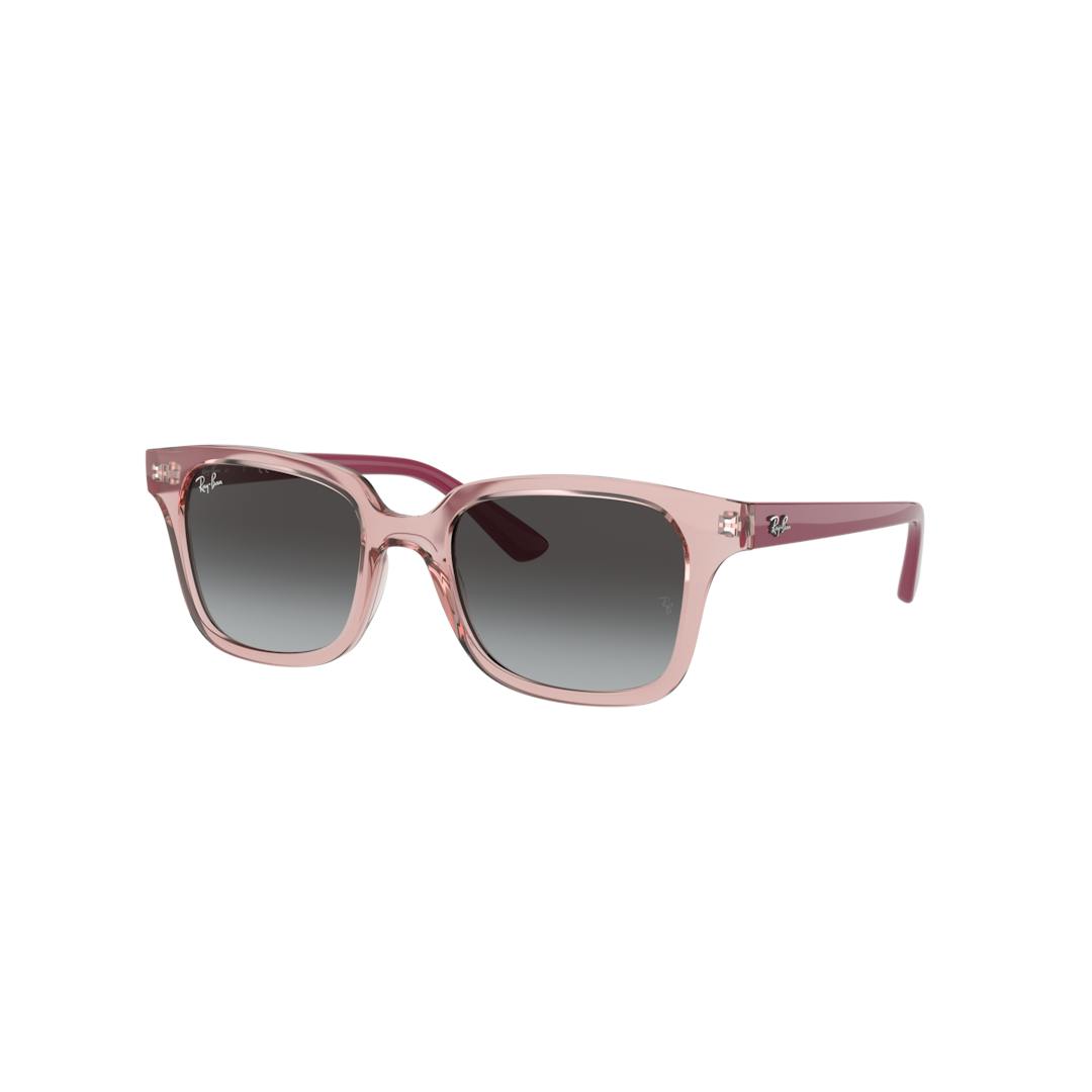 Ray-Ban 9071s RJ9071S Lunettes de Soleil Enfant - Carrée Rose Cristal - Possibilité de verres correc