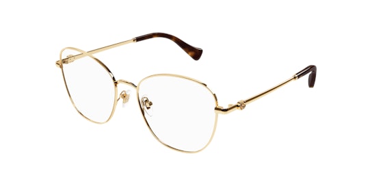 Gucci GG1418O Glasses Transparent / Gold