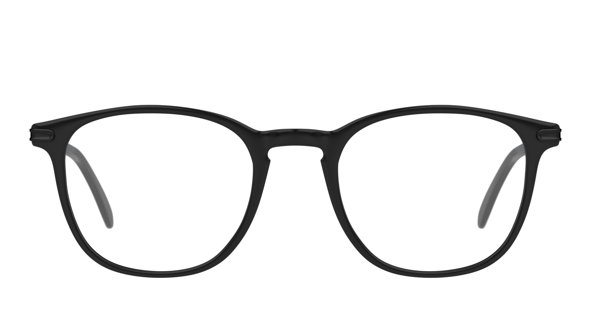 Front Unofficial UNOM0161 (BB00) Glasses Transparent / Black