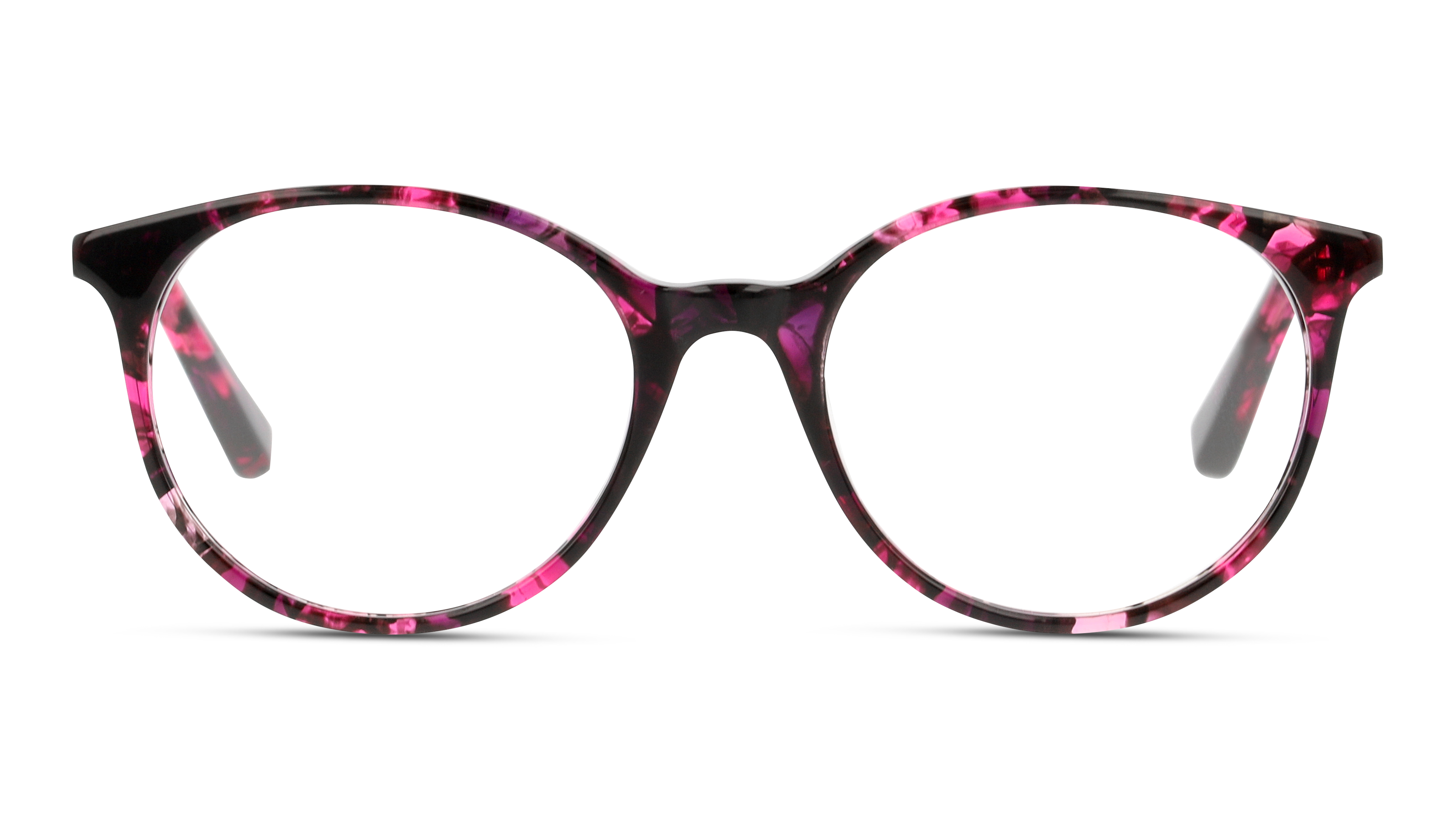 Front Unofficial UNOT0021 Children's Glasses Transparent / Pink