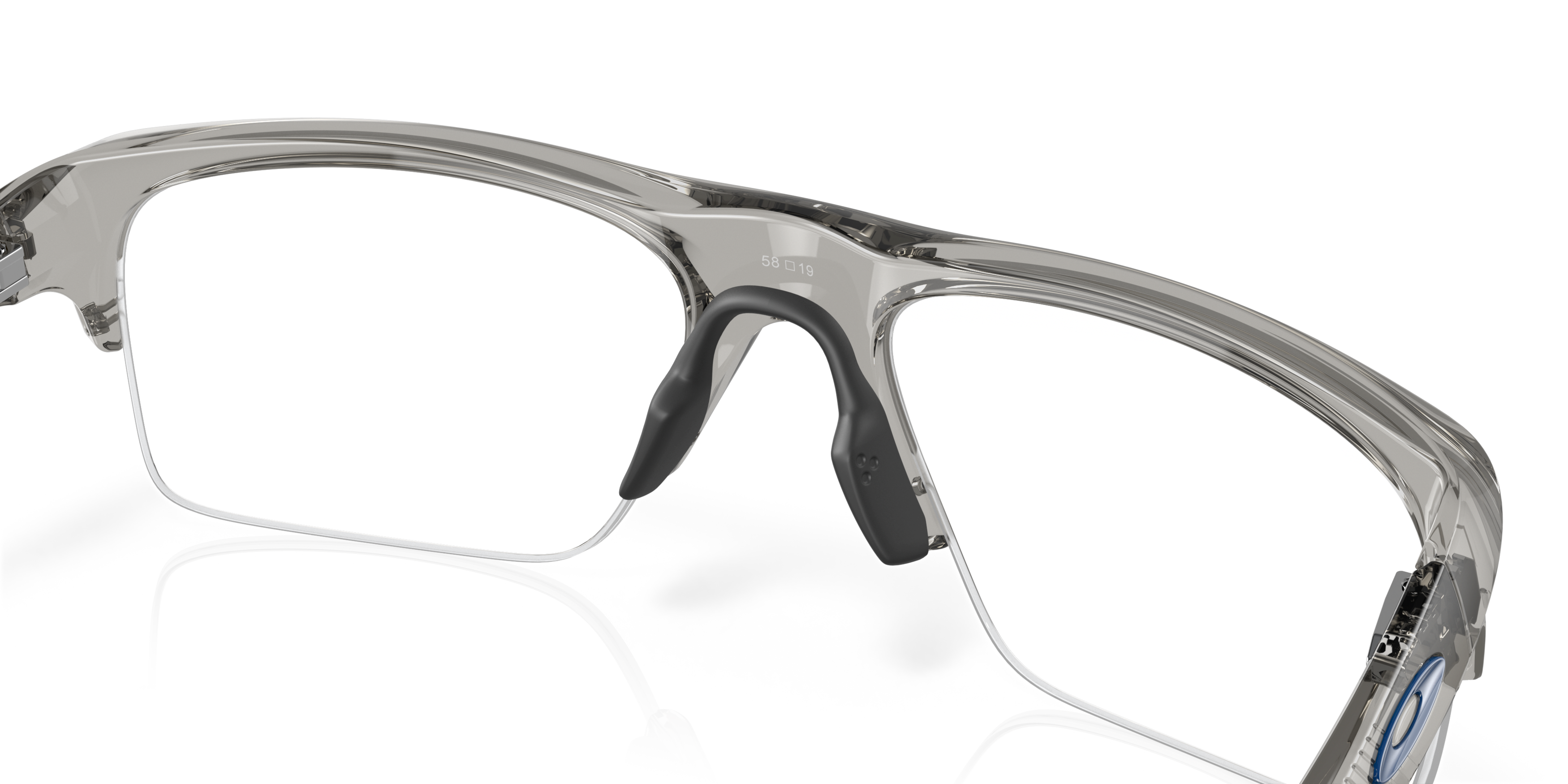 Detail03 Oakley Plazlink OX 8061 Glasses Transparent / Black