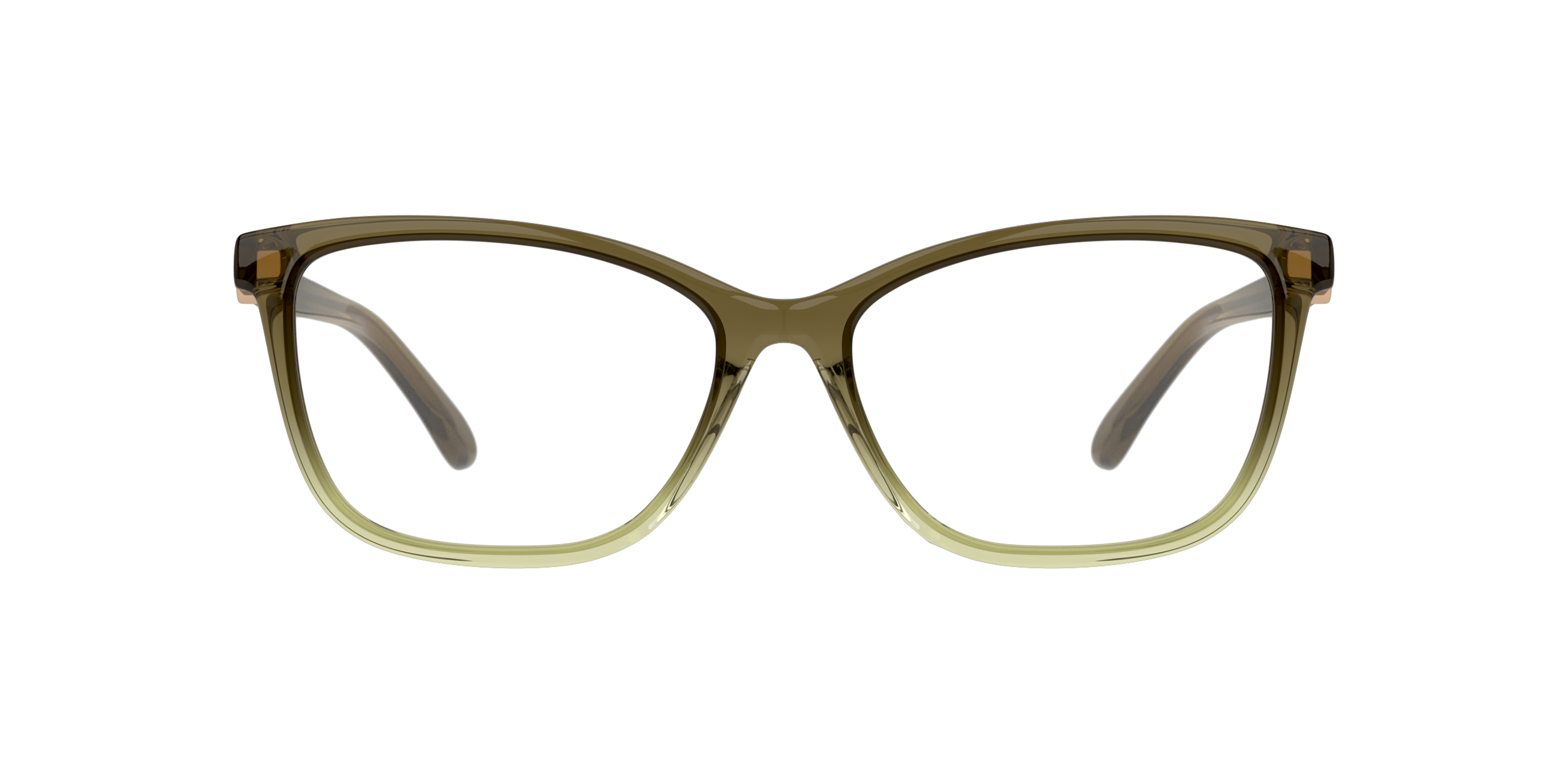 Front Mulberry VML 101 Glasses Transparent / Green