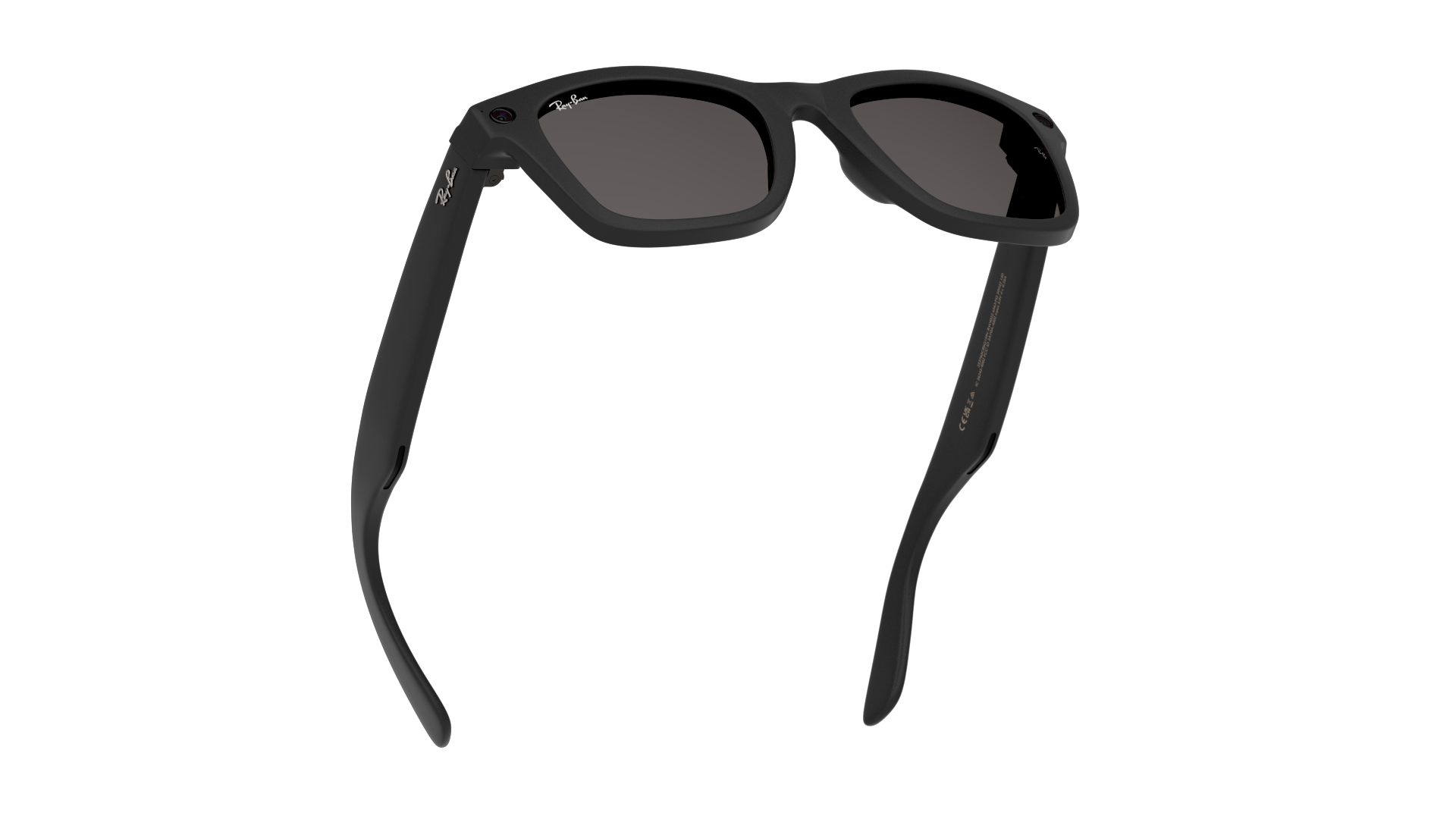 Bottom_Up Ray Ban Wearables 0RW4004 601S87 Gris / Negro