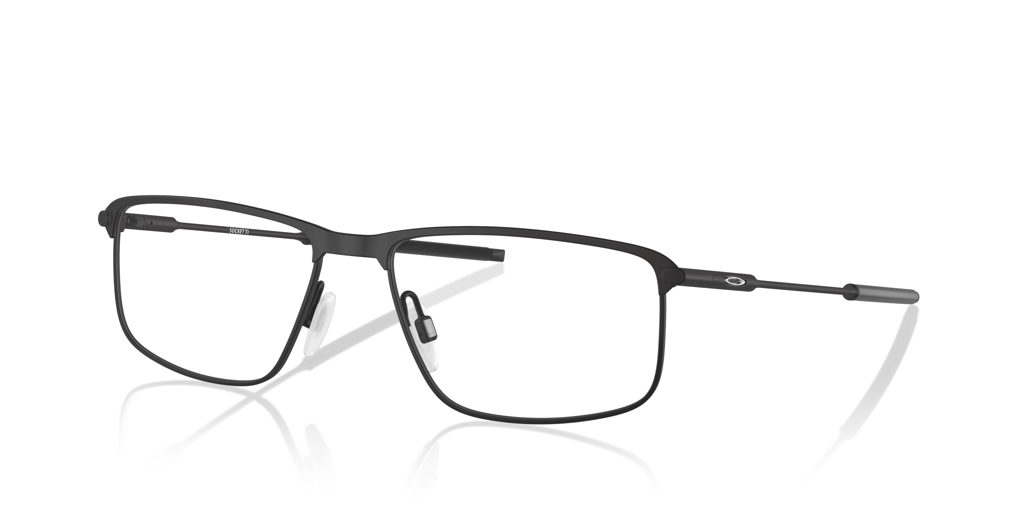 Angle_Left01 Oakley Socket TI OX 5019 Glasses Transparent / Black