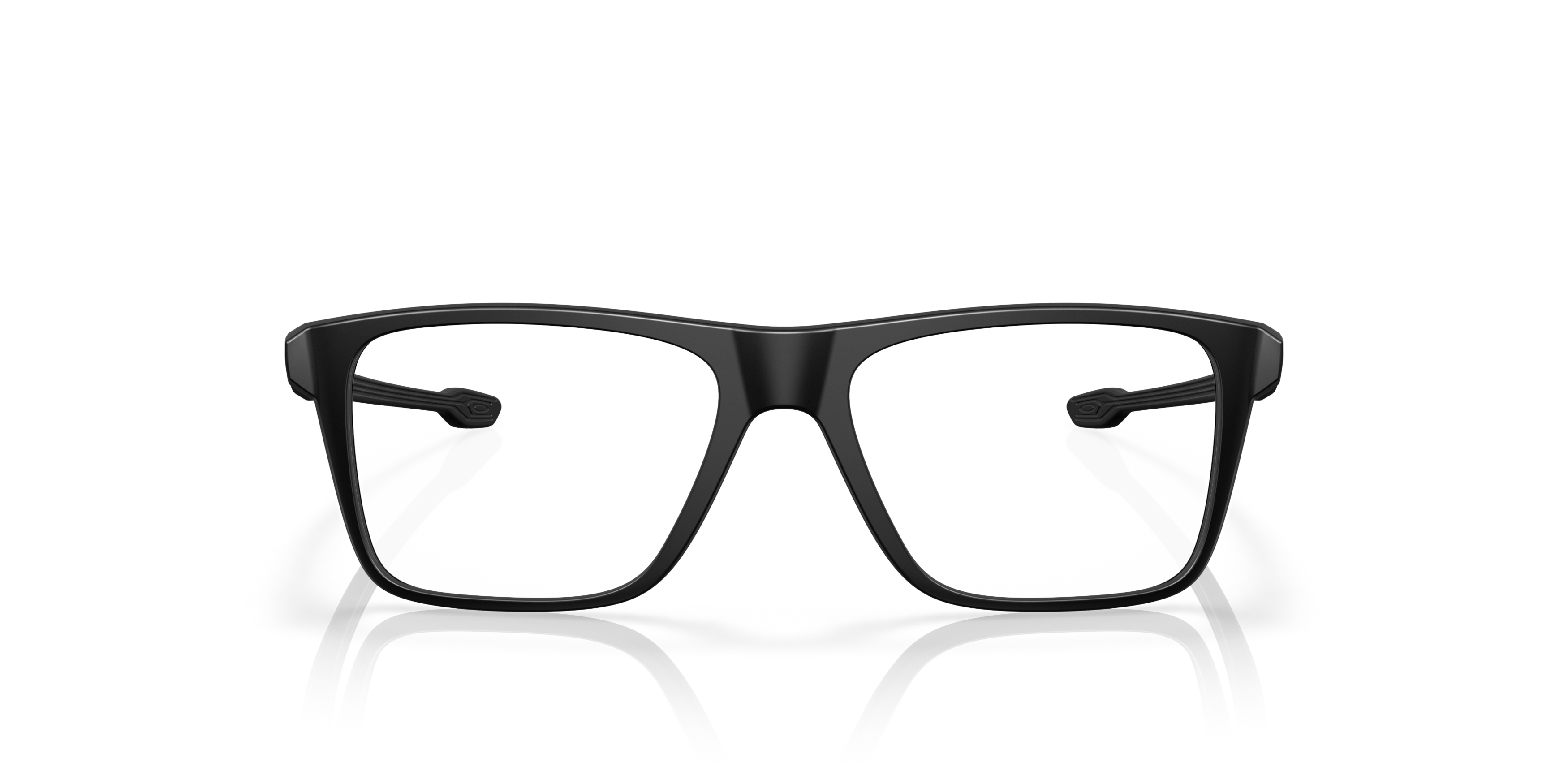 Front Oakley Bunt OY 8026 Youth Glasses Transparent / Black