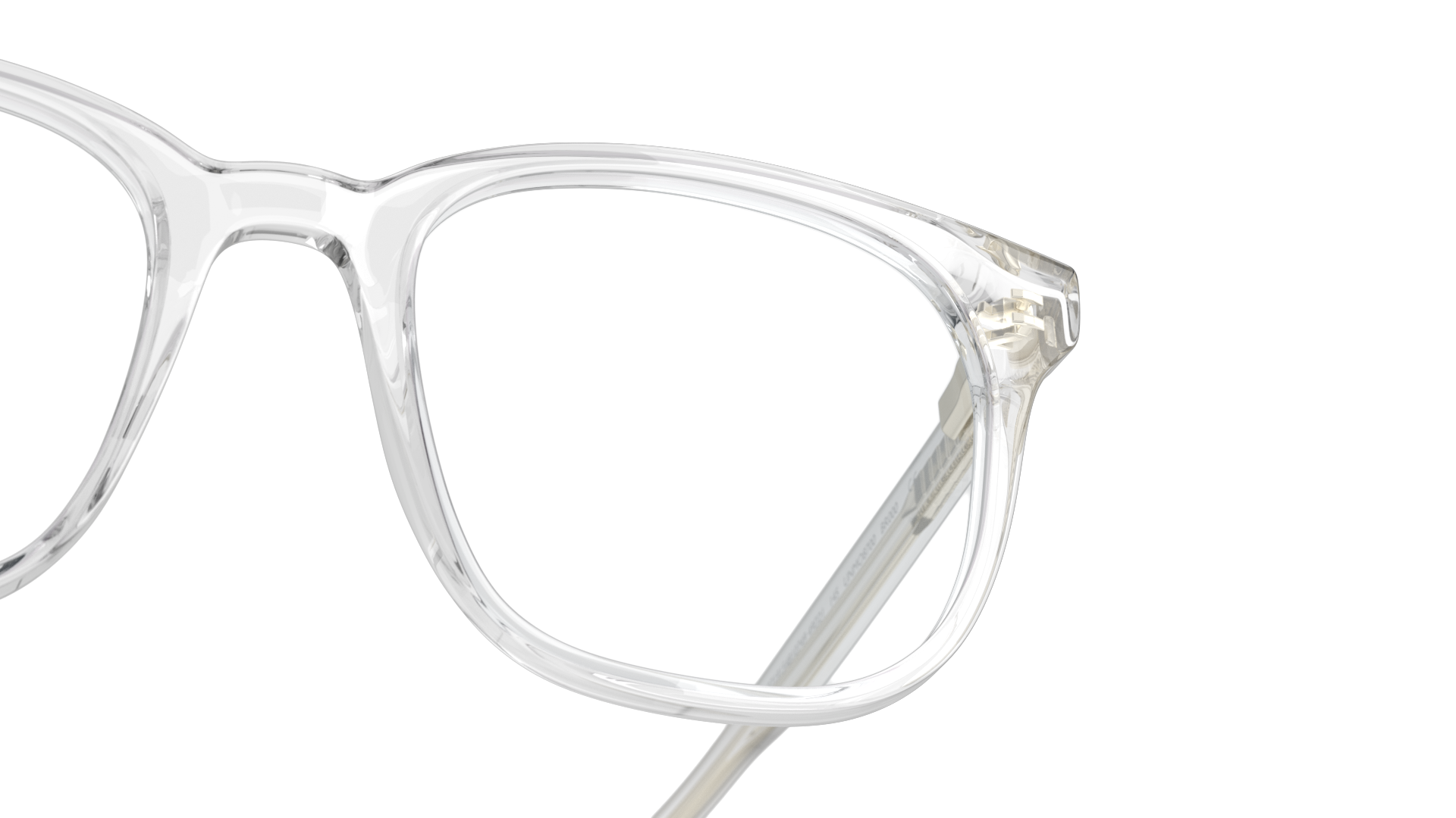Detail01 Unofficial UNOM0225 (TT00) Glasses Transparent / Transparent