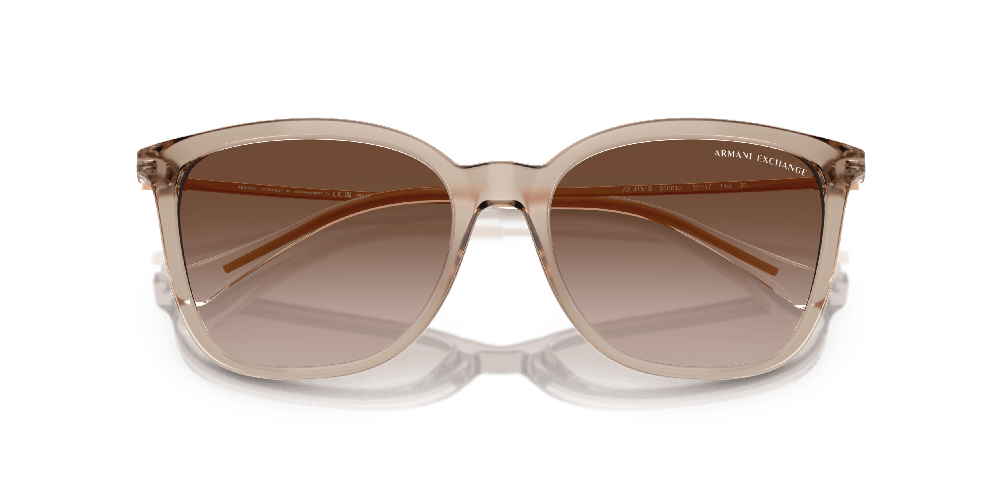 Folded, Armani Exchange 0AX4151S 836613 Solglasögon
