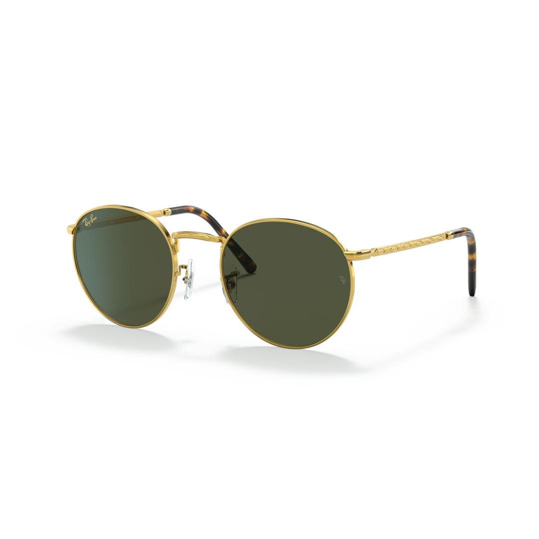 Ray-Ban RB3637 Lunettes de Soleil - Panthos Doré - Possibilité de verres correcteurs - Adaptable à l