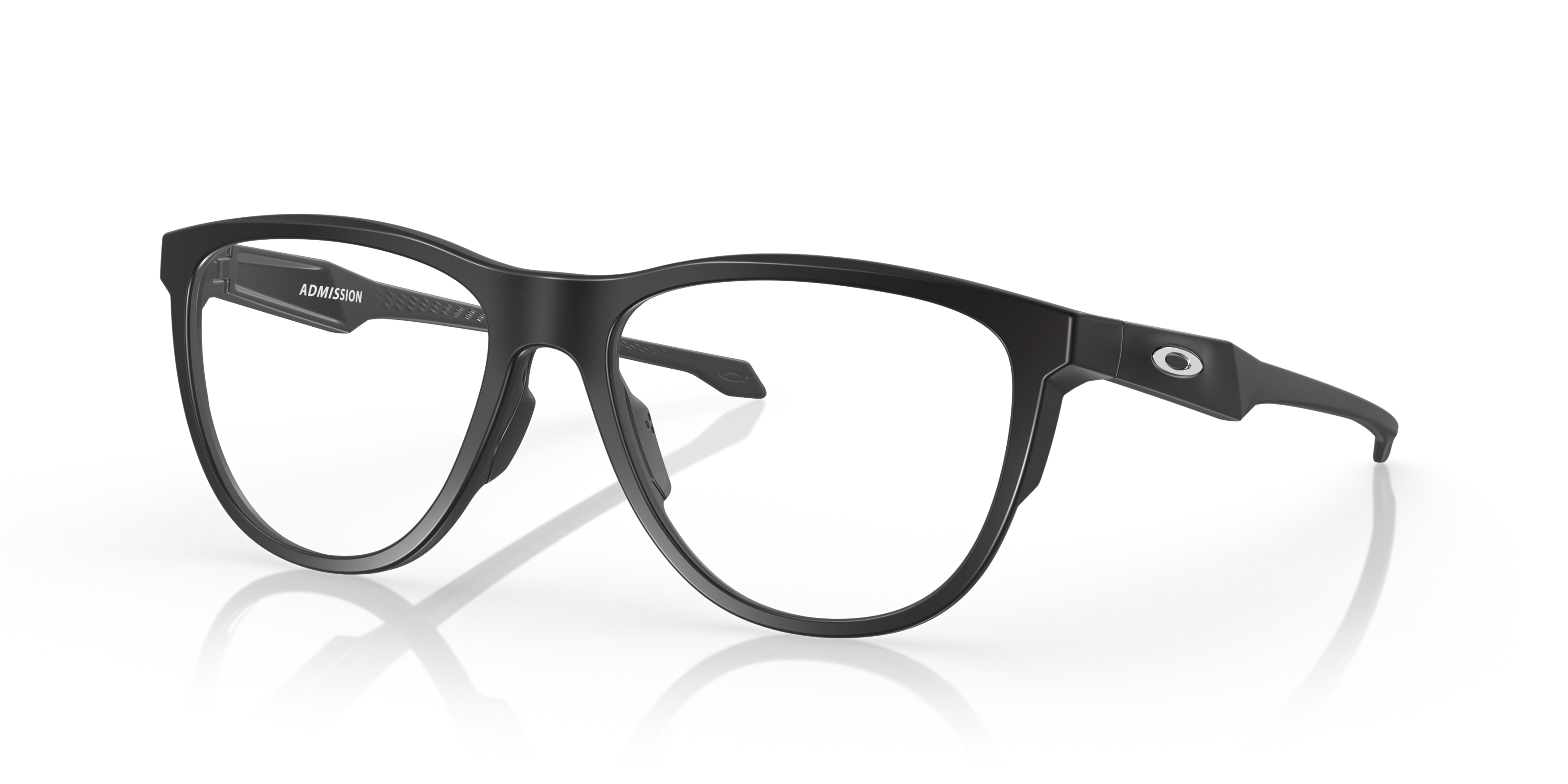 Angle_Left01 Oakley Admission OX 8056 Glasses Transparent / Blue