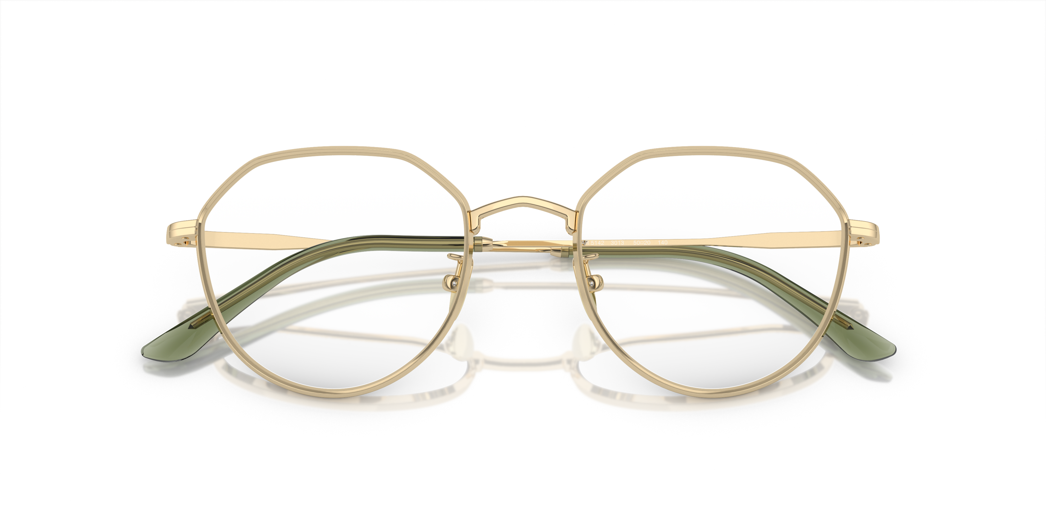 Folded Giorgio Armani AR 5142 Glasses Transparent / Gold