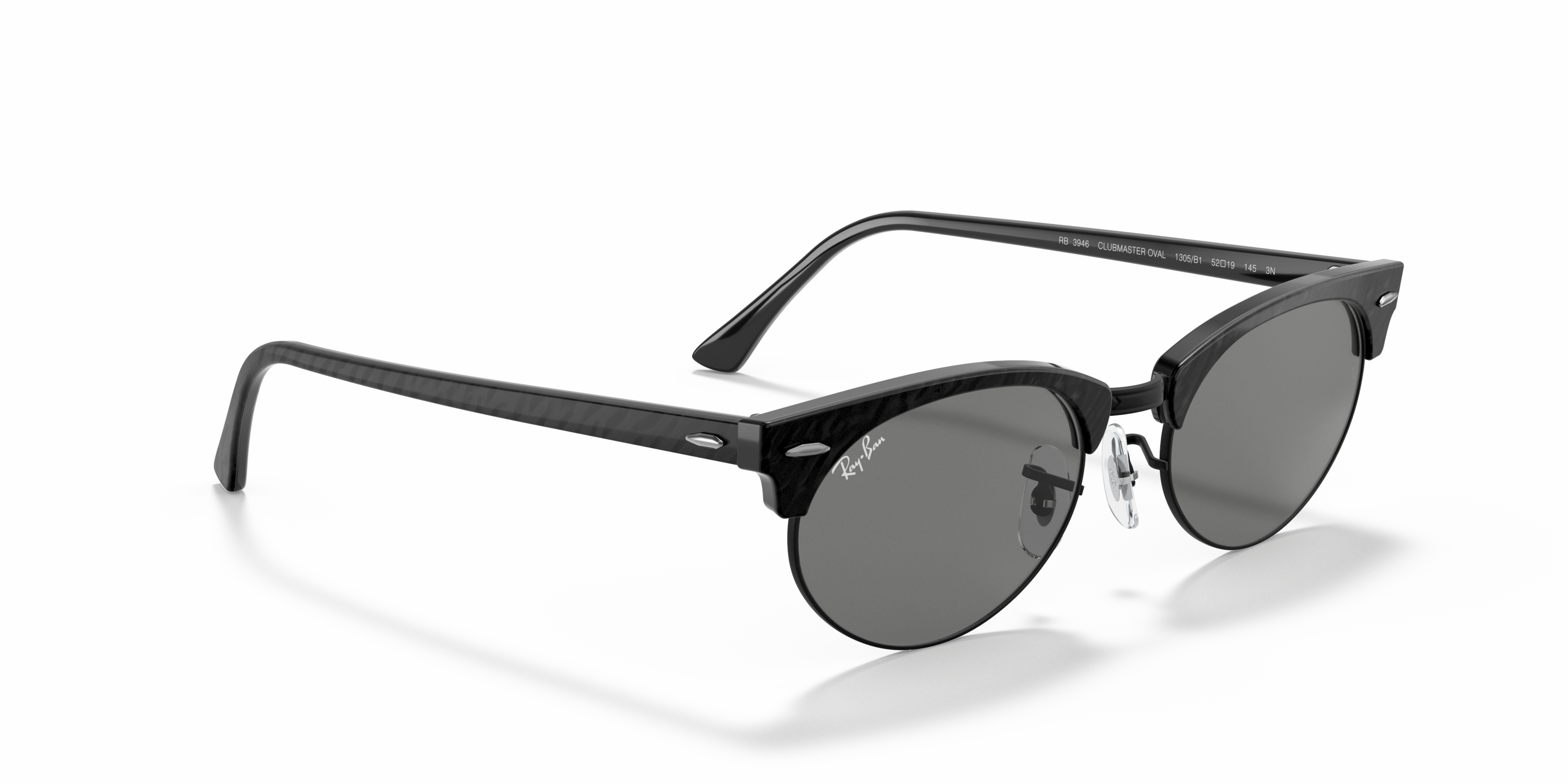 [products.image.angle_right01] Ray-Ban Clubmaster Oval RB3946 1305B1