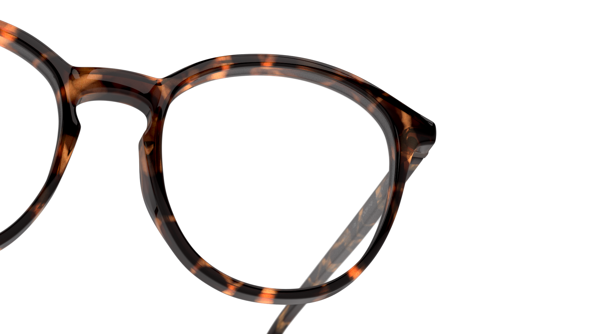 Detail01 Seen SNOF5003 Glasses Transparent / Tortoise Shell