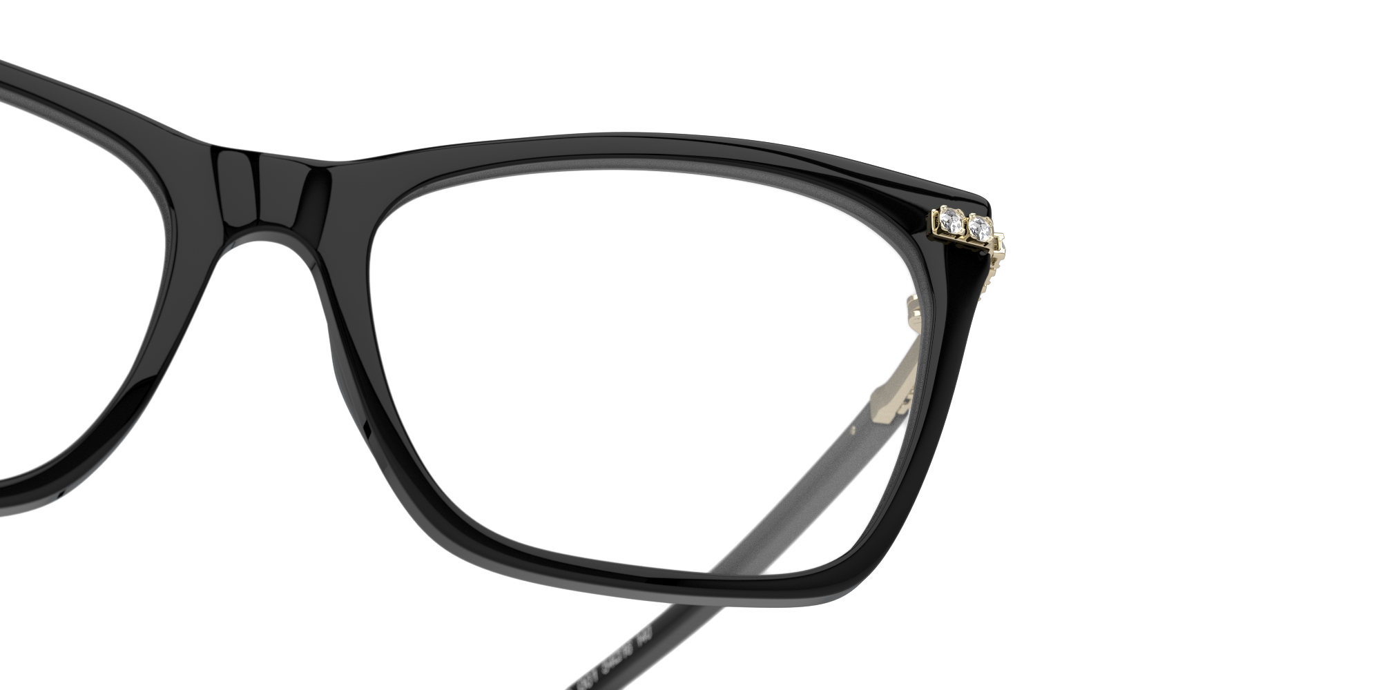Detail01 Swarovski SK 5426 (001) (001) Glasses Transparent / Black
