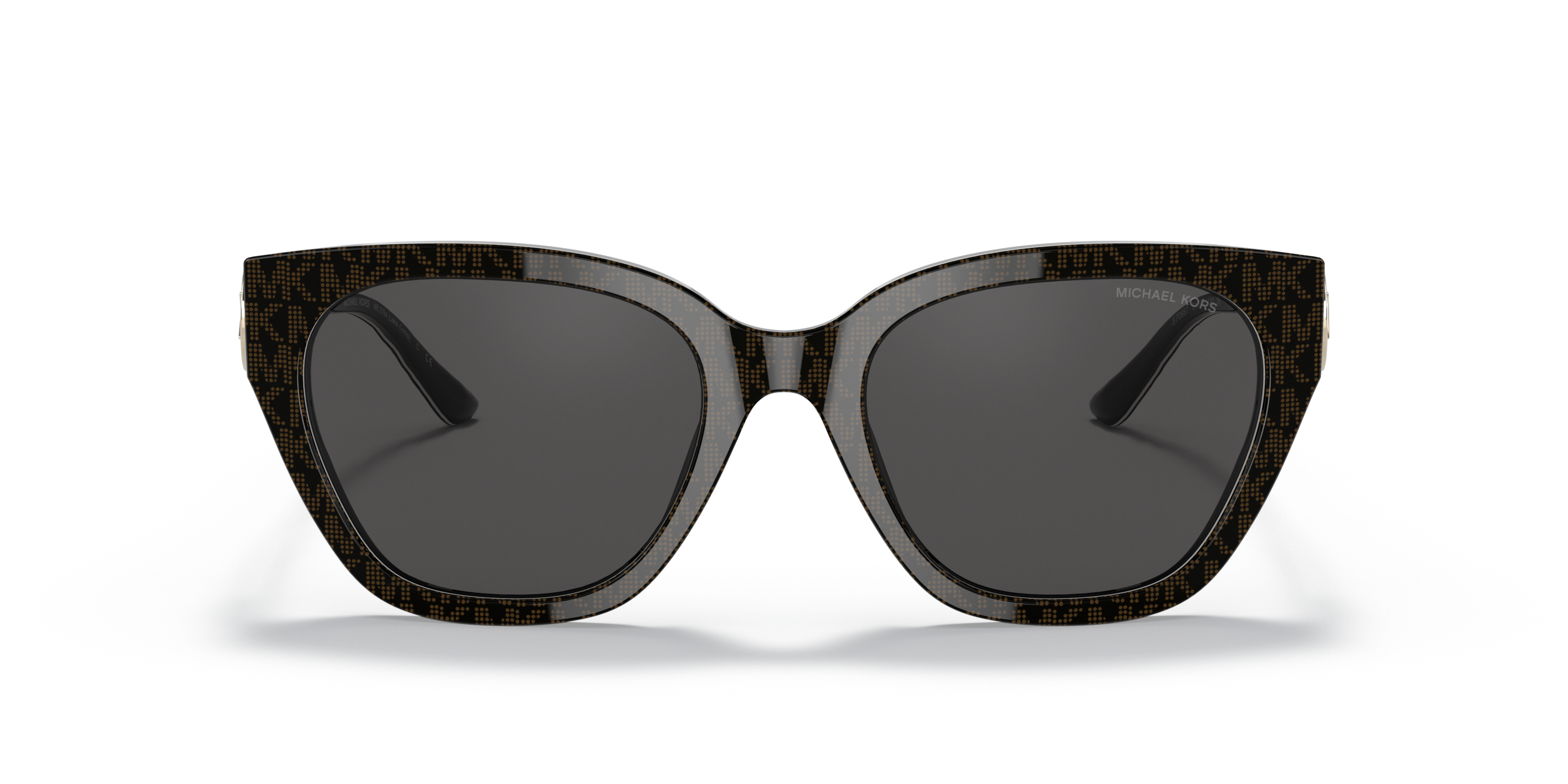 Front Michael Kors MK 2154 (370687) Sunglasses Grey / Brown