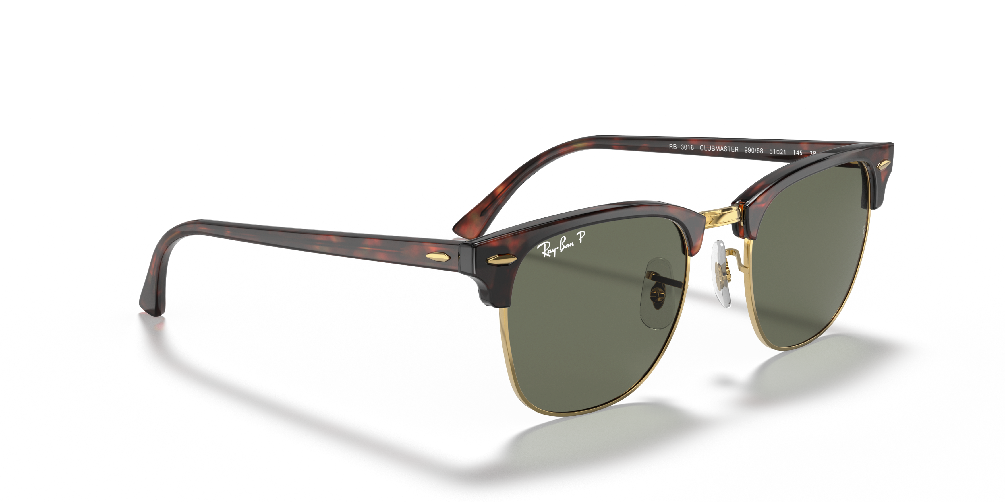 [products.image.angle_right01] Ray-Ban Clubmaster 0RB3016 990/58