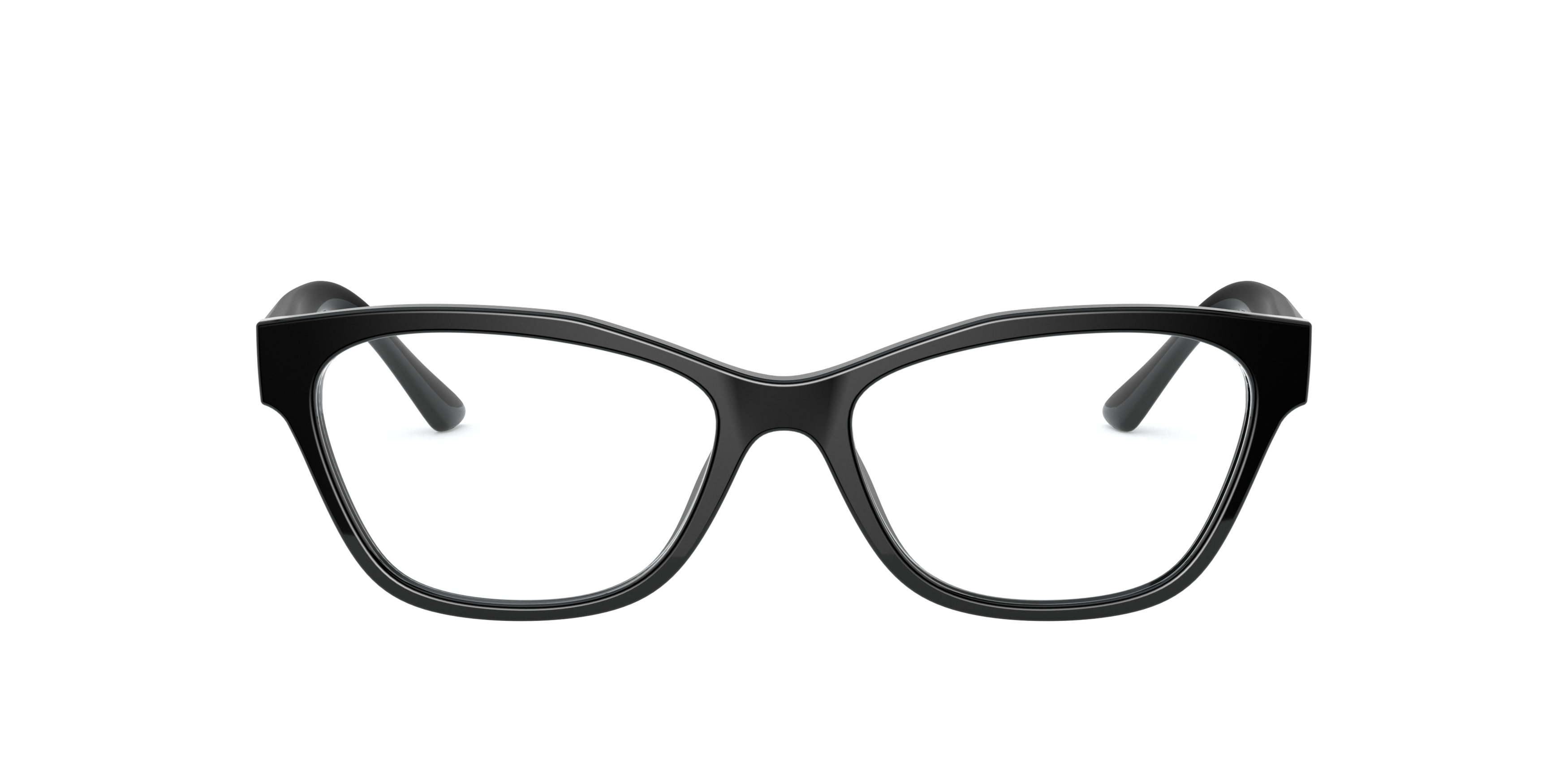 Front Prada PR 03WV Glasses Transparent / Black
