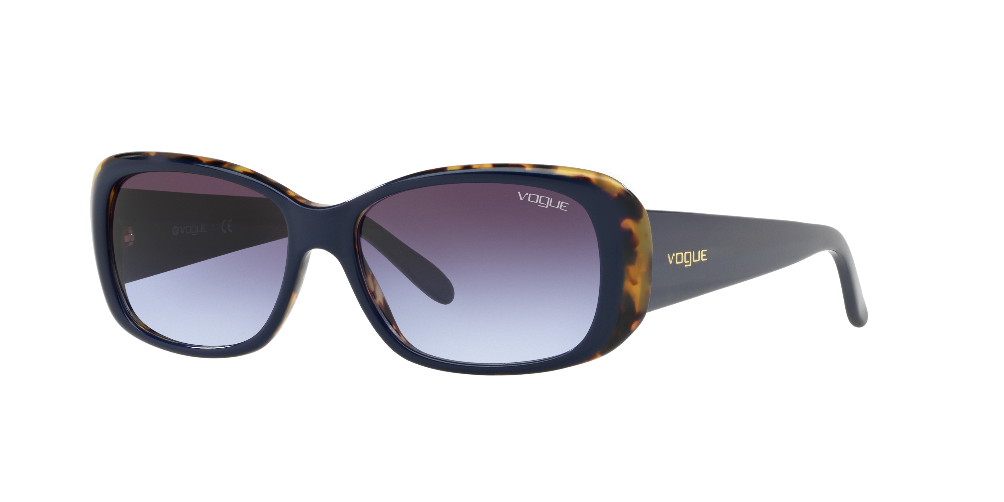Angle_Left01 Vogue VO 2606S Sunglasses Grey / Tortoise Shell