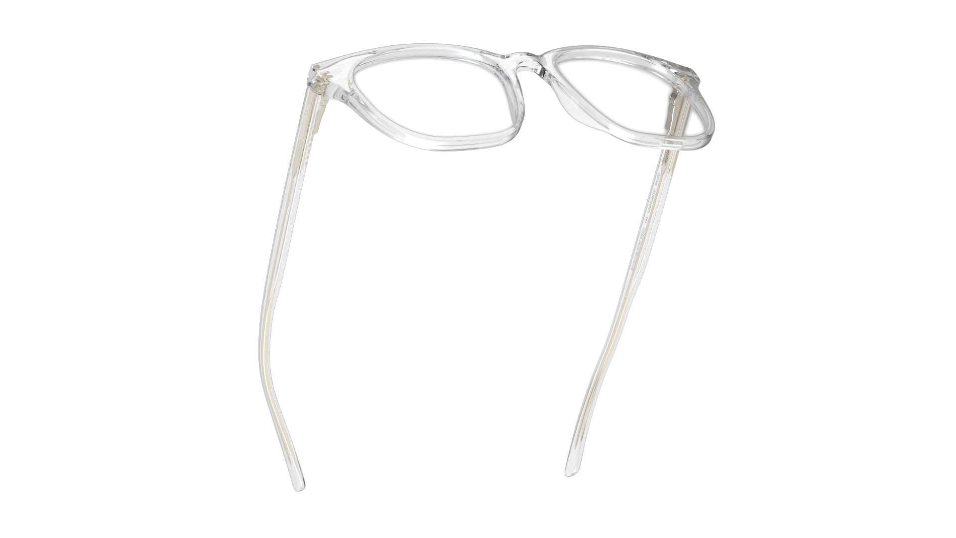 Bottom_Up Unofficial UNOM0225 Glasses Transparent / Transparent, Clear