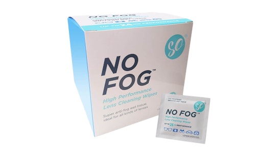 SO No Fog Glasses Lens Cleaning Wipes - 100 Pack