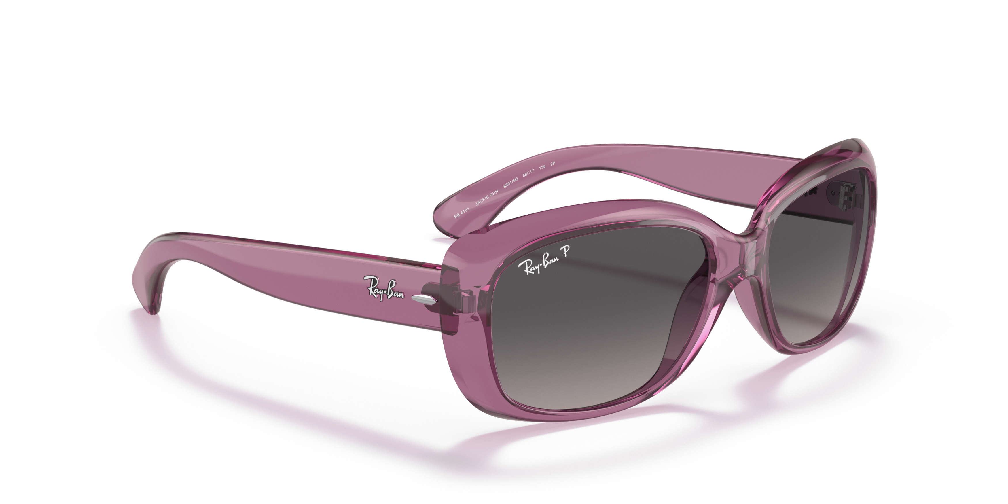 Angle_Right01 Ray-Ban RB 4101 (6591M3) Sunglasses Grey / Purple, Transparent