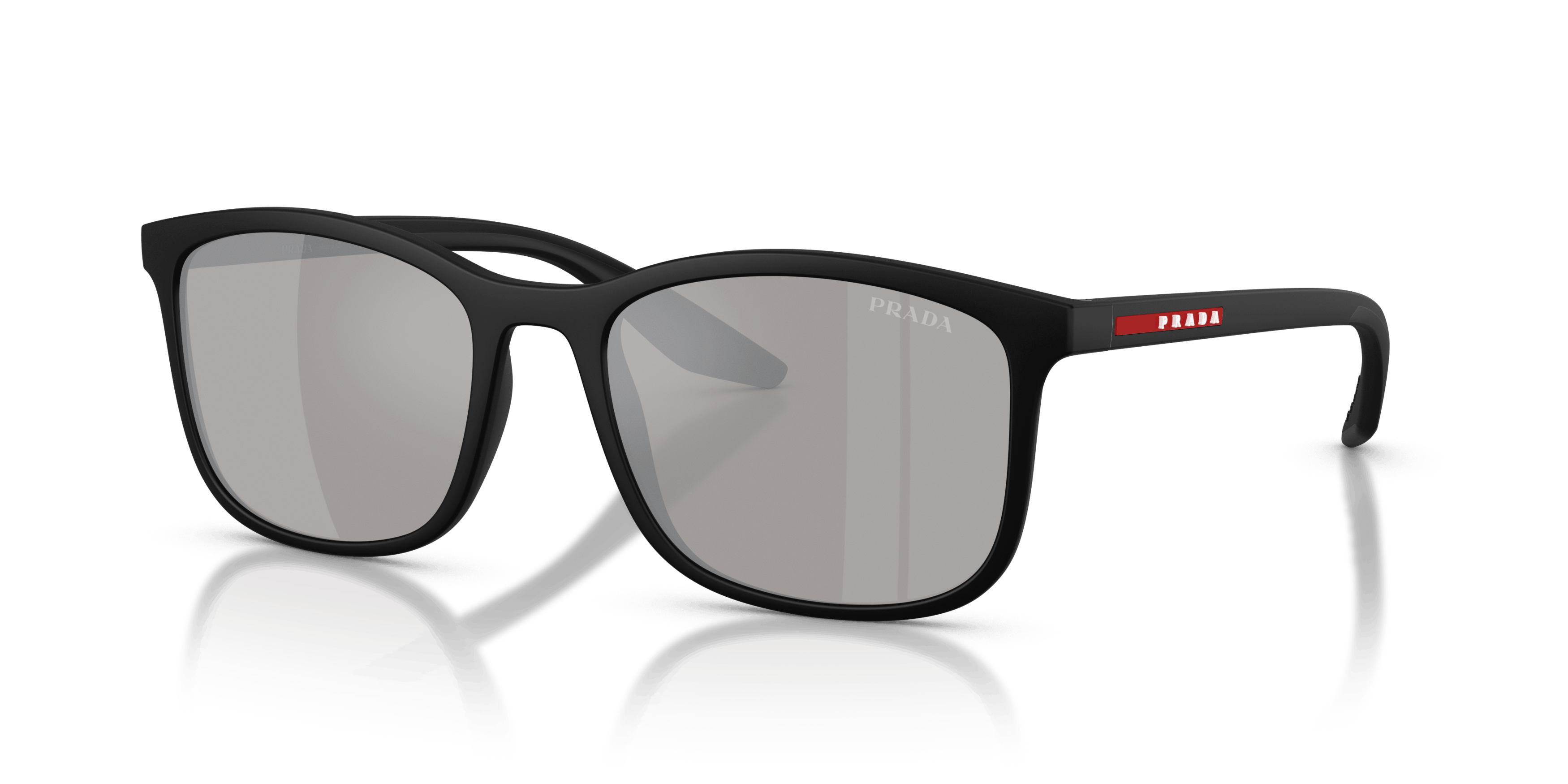 Angle_Left01, Prada Linea Rossa 0PS A08S 1BO2B0 Solbriller