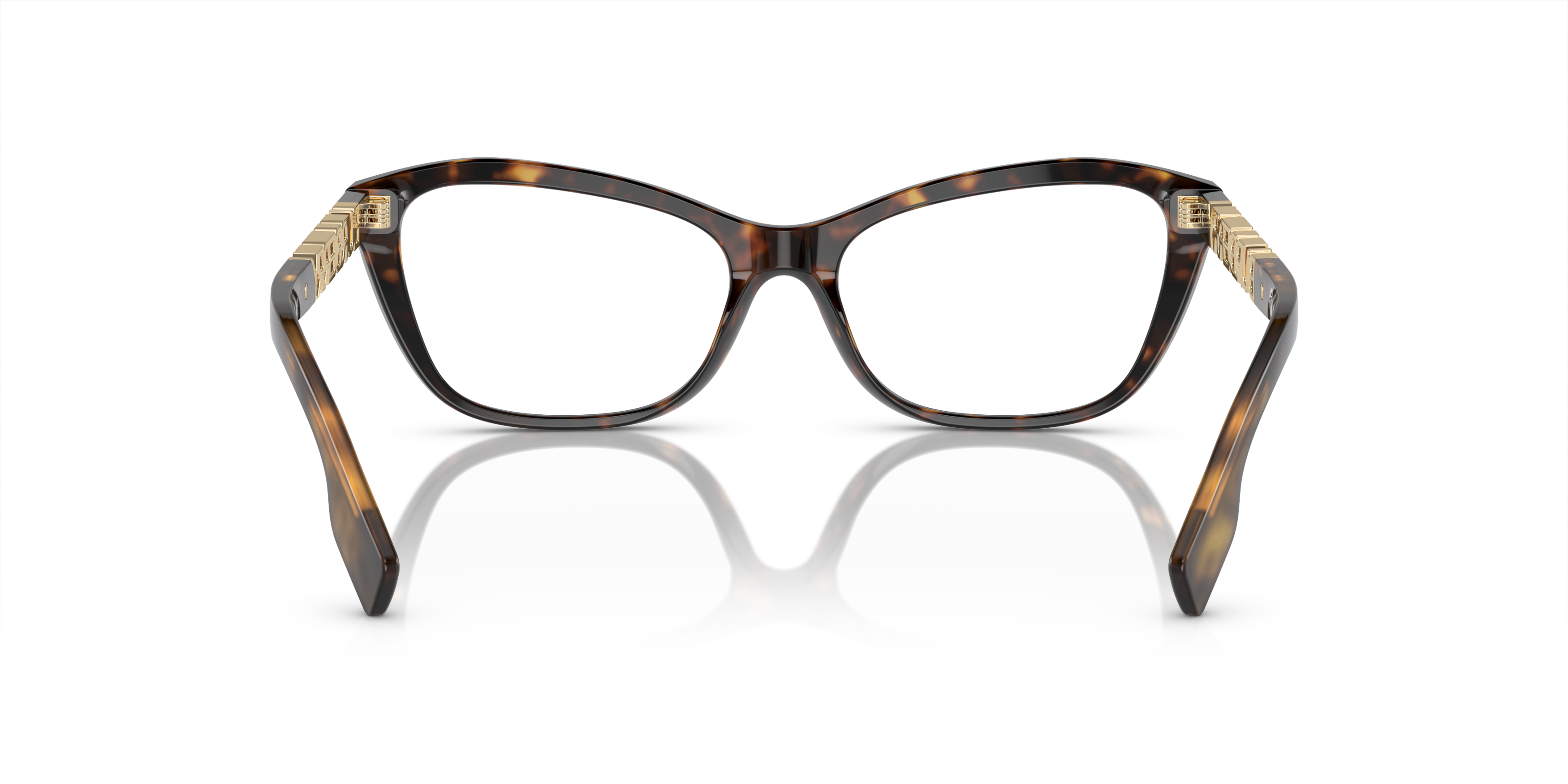 Detail02 Burberry BE 2392 Glasses Transparent / Black