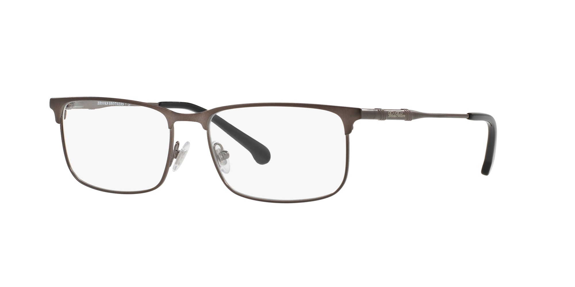 Angle_Left01 Brooks Brothers BB 146 Glasses Transparent / Grey