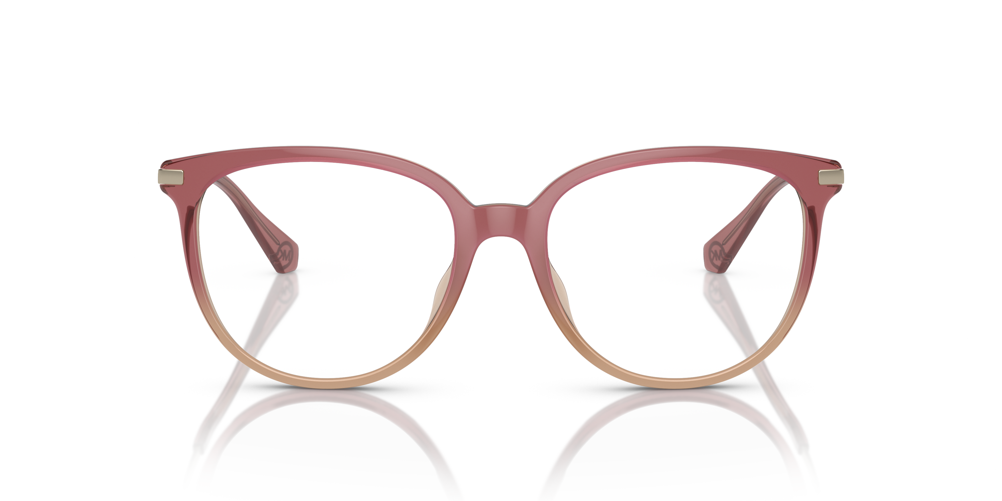 Front Michael Kors WESTPORT MK 4106U Glasses Transparent / Pink