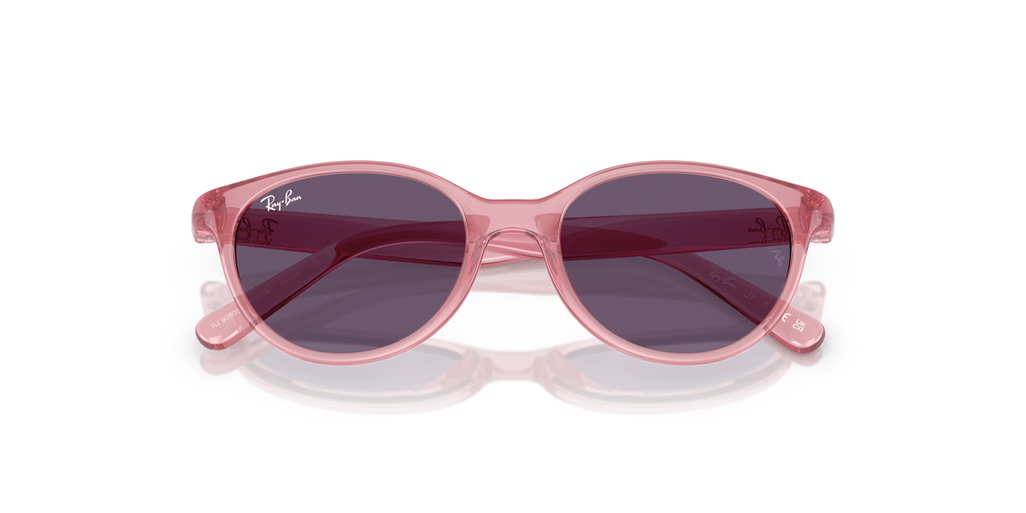 Folded, Ray-Ban Bio-Based 0RJ9080S 71691A Solbriller