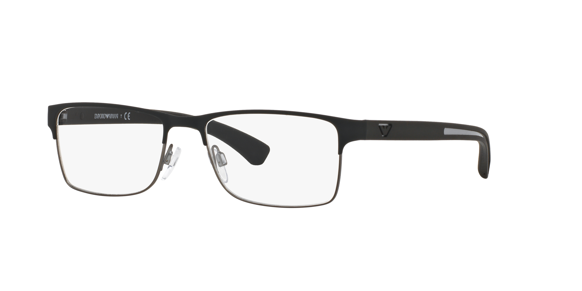 Angle_Left01 Emporio Armani EA 1052 Glasses Transparent / Black