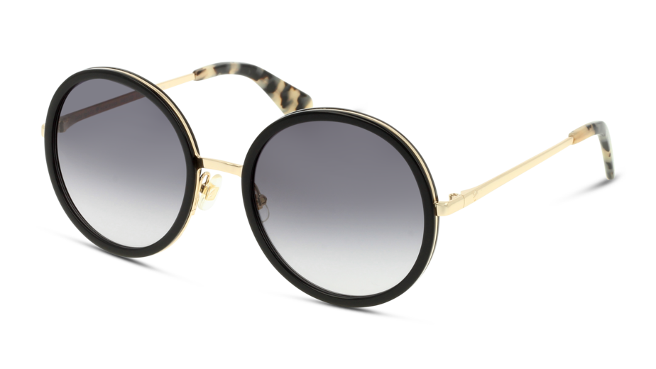 Angle_Left01 Kate Spade Lamonica Sunglasses Grey / Black