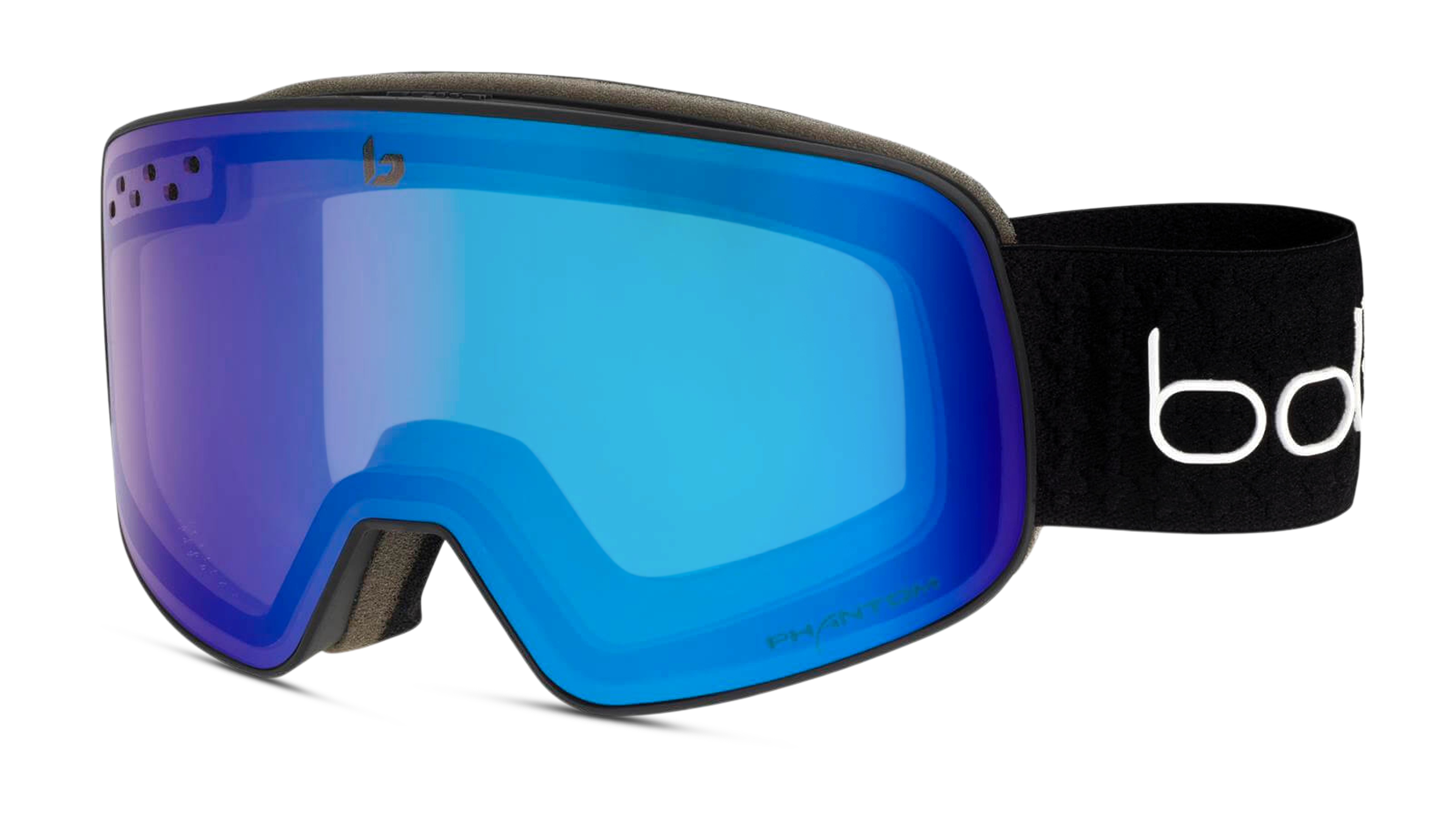 Angle_Left01 Bolle Nevada Snow Goggles Blue / Black