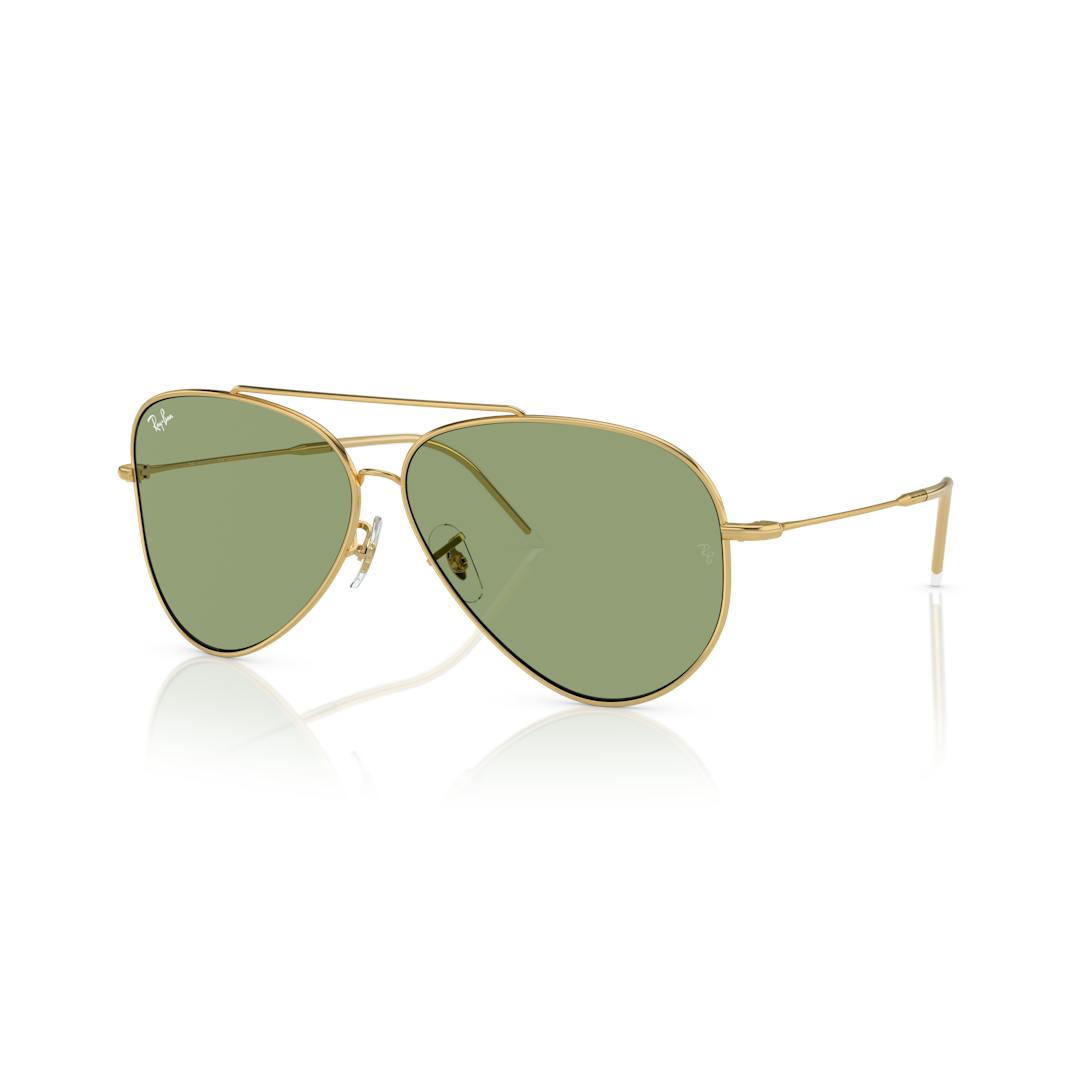 Ray-Ban Aviator Reverse 0RBR0101S Solbriller - Firkantede Guld