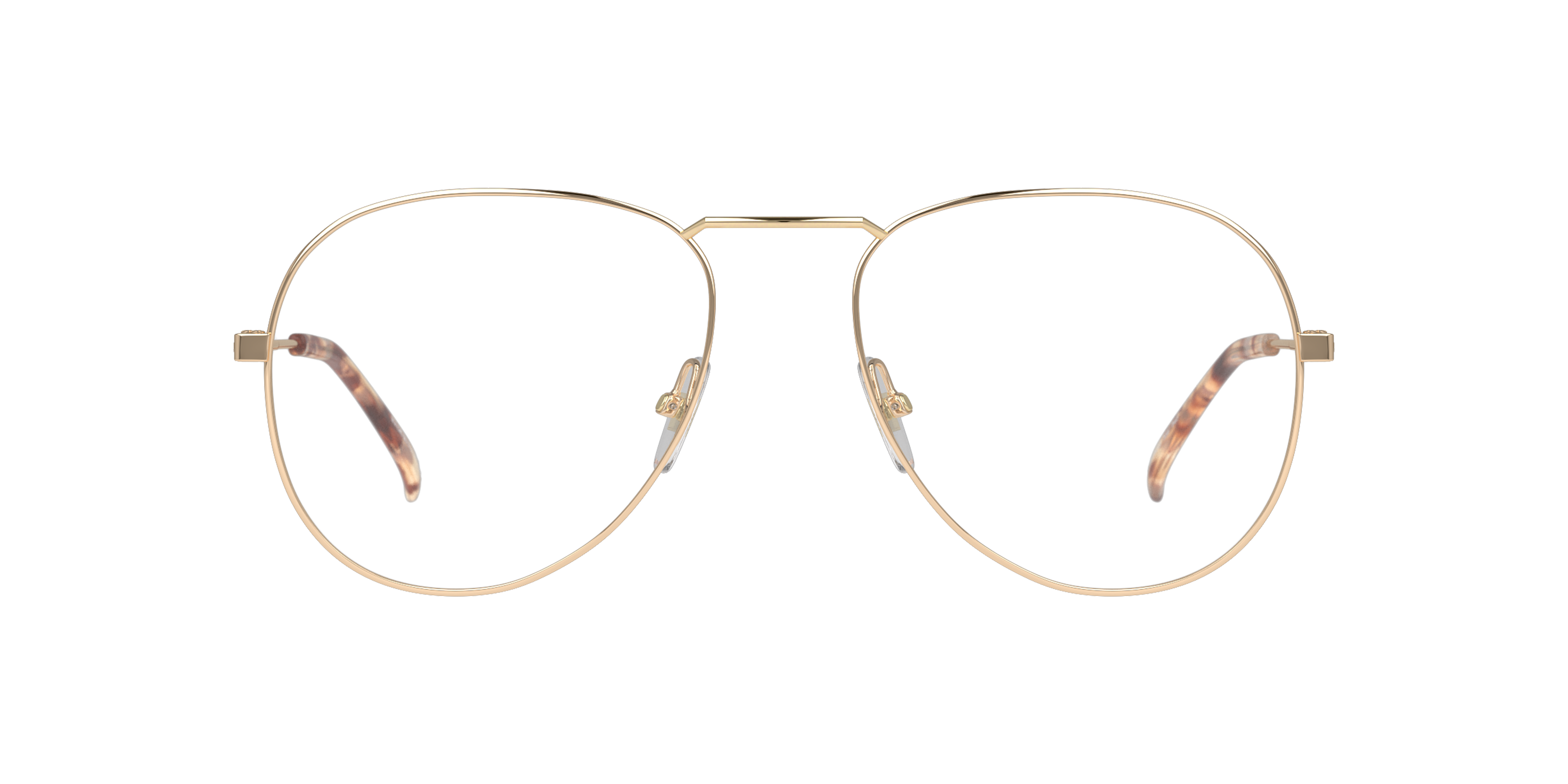 Front Givenchy GV 0117 (DDB) Glasses Transparent / Gold