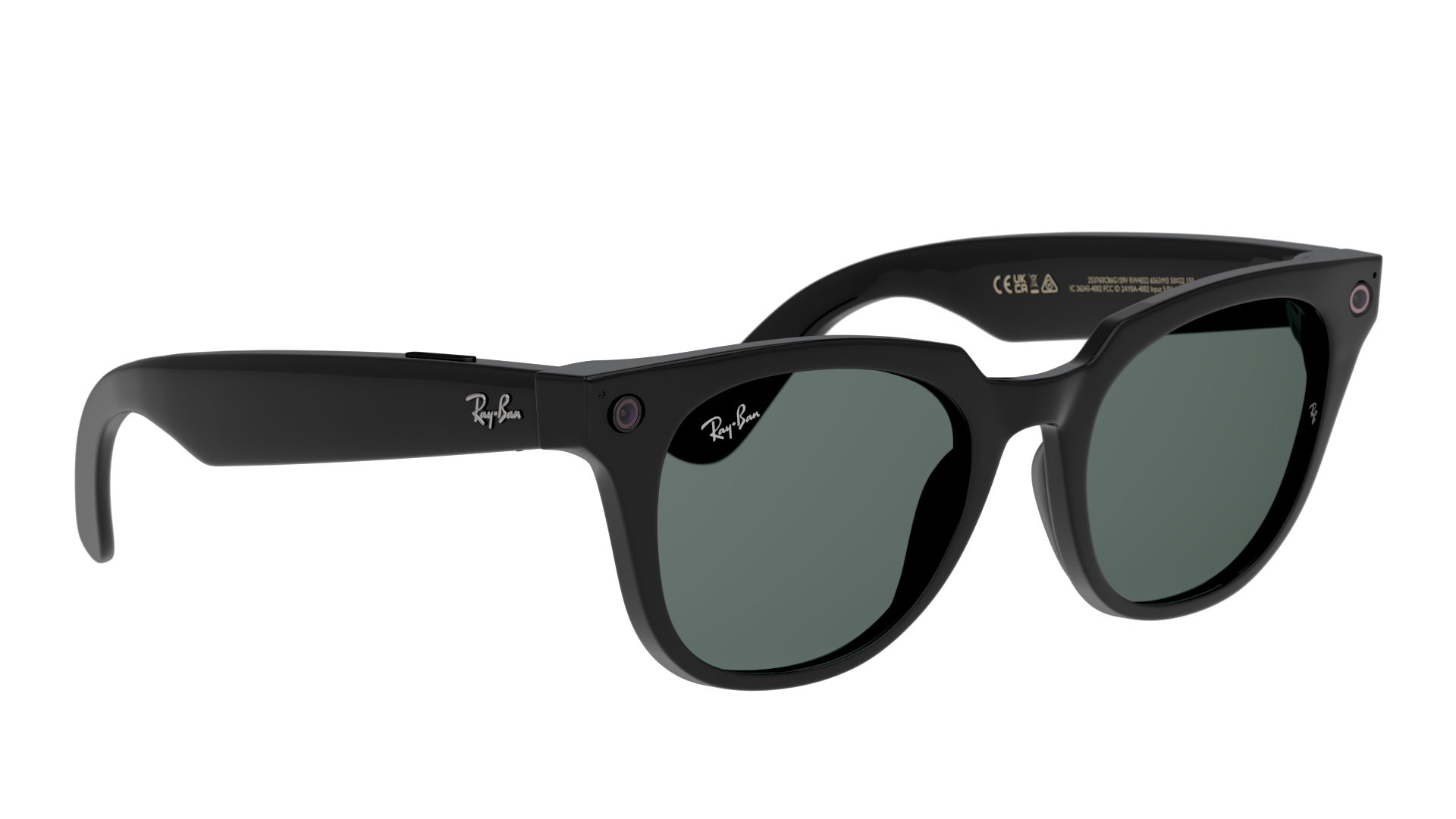 Angle_Right01 Ray Ban Stories 0RW4005 601/71 Verde / Negro