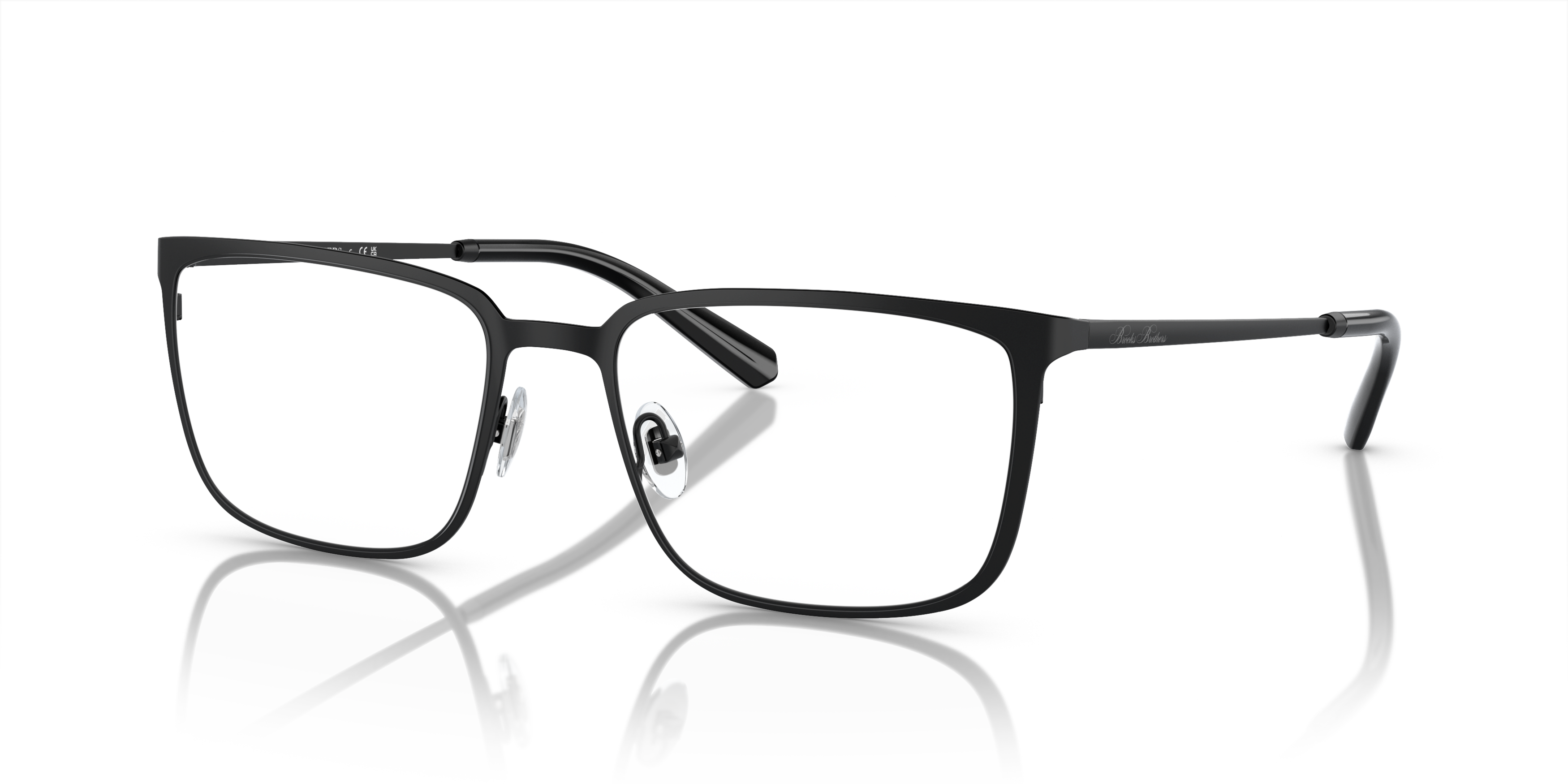 Angle_Left01 Brooks Brothers BB 111 Glasses Transparent / Black