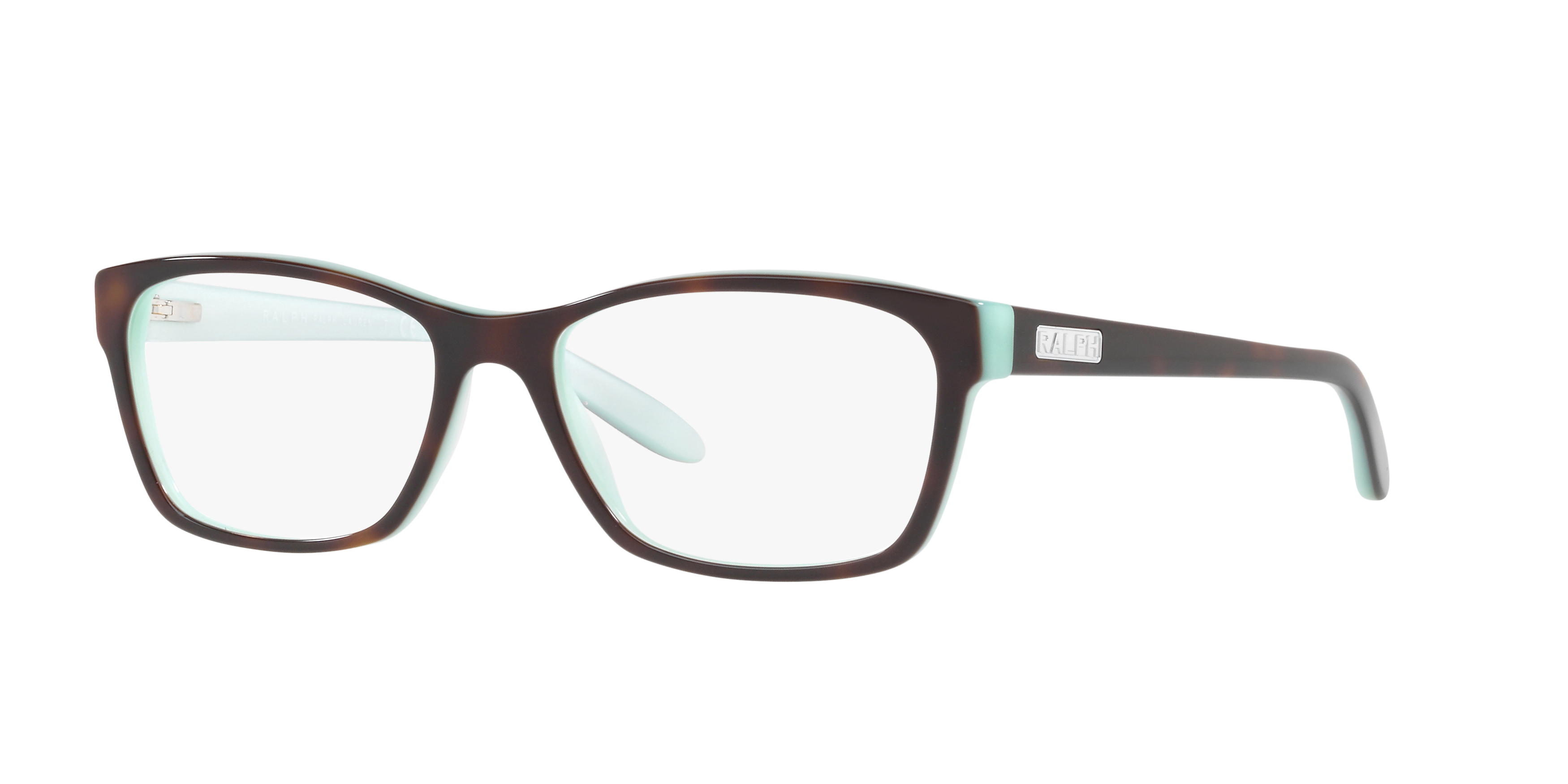 Angle_Left01 Ralph by Ralph Lauren RA 7039 Glasses Transparent / Grey