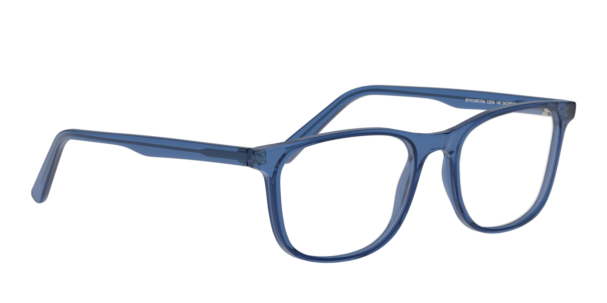 Angle_Right01 Seen SN OM5006 Youth Glasses Transparent / Blue