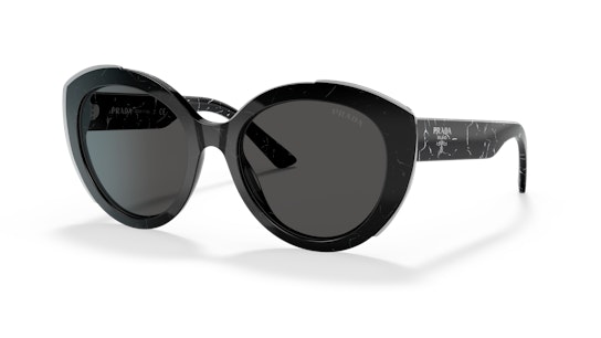 Prada PR 01YS Sunglasses Grey / Black