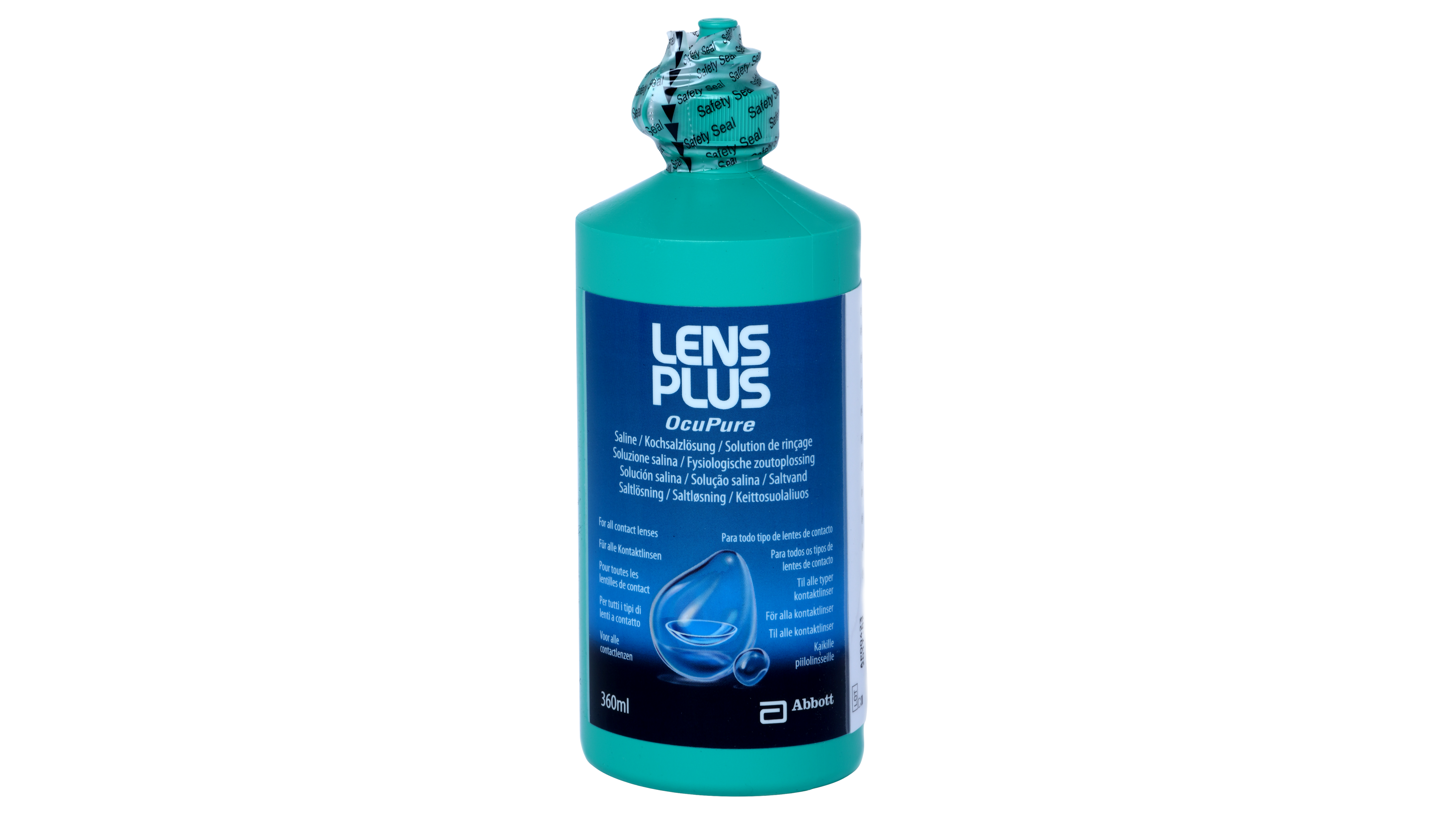 Front LENS PLUS Lens Plus Ocupure 360 Ml Solution FLACON SIMPLE (250 À 360ML)