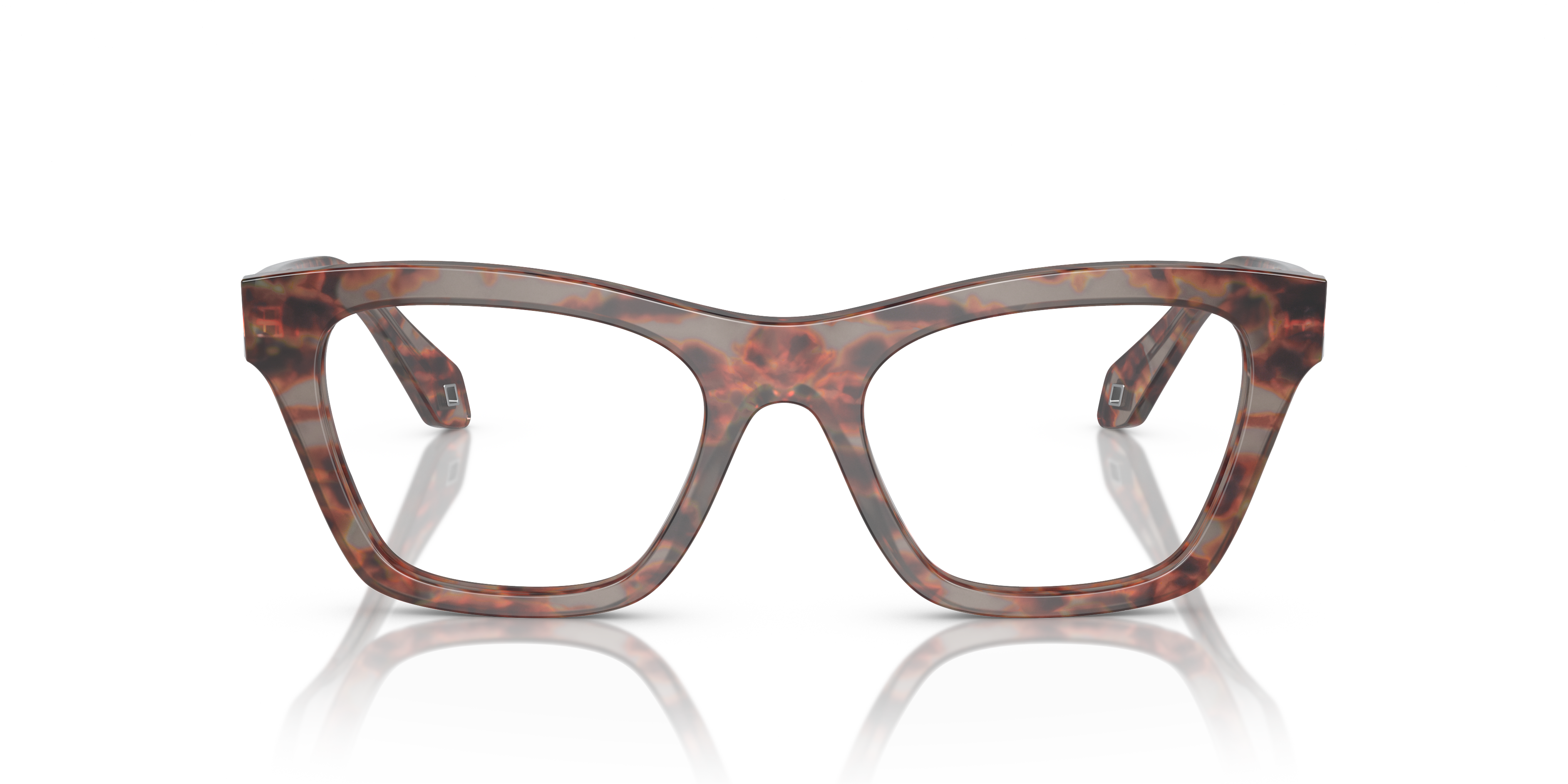 Front Giorgio Armani AR 7240 (5976) Glasses Transparent / Havana