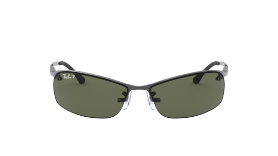 Ray-Ban RB 3183 (004/9A) Sunglasses Green / Grey
