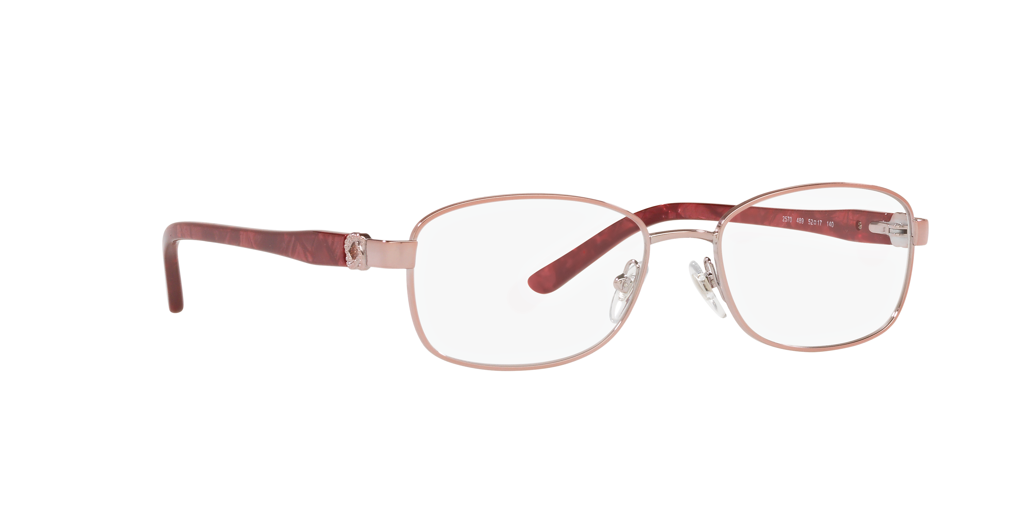 Angle_Right01 Sferoflex SF 2570 Glasses Transparent / Pink