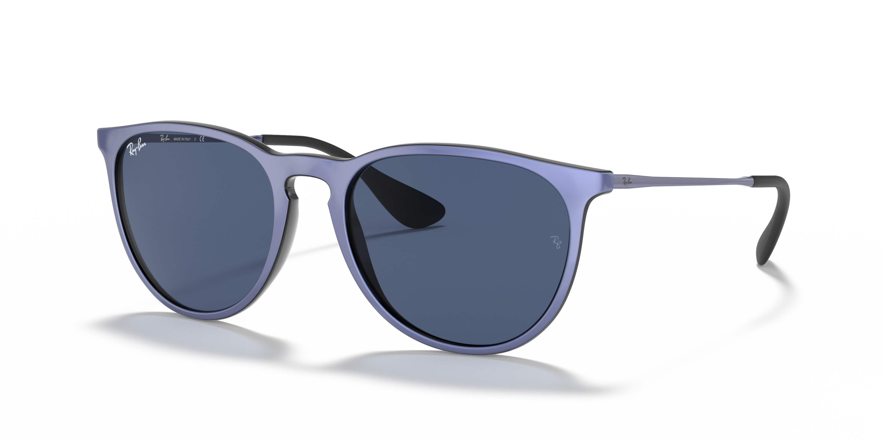 Angle_Left01 Ray-Ban RB 4171 (647180) Sunglasses Blue / Transparent, Blue