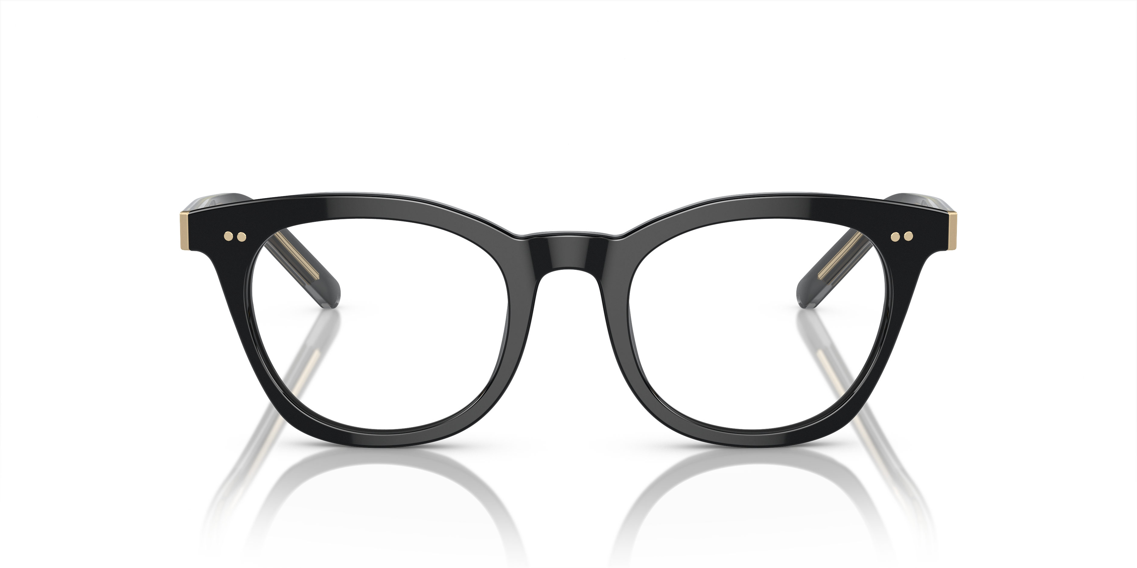 Front Giorgio Armani AR 7251 (5875) Glasses Transparent / Black