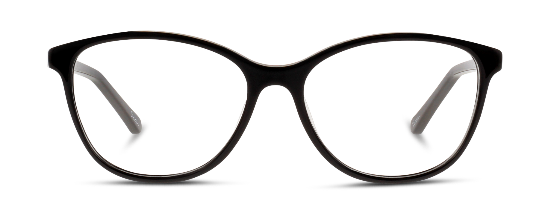 Front Seen SNFF06 (BB) Glasses Transparent / Black